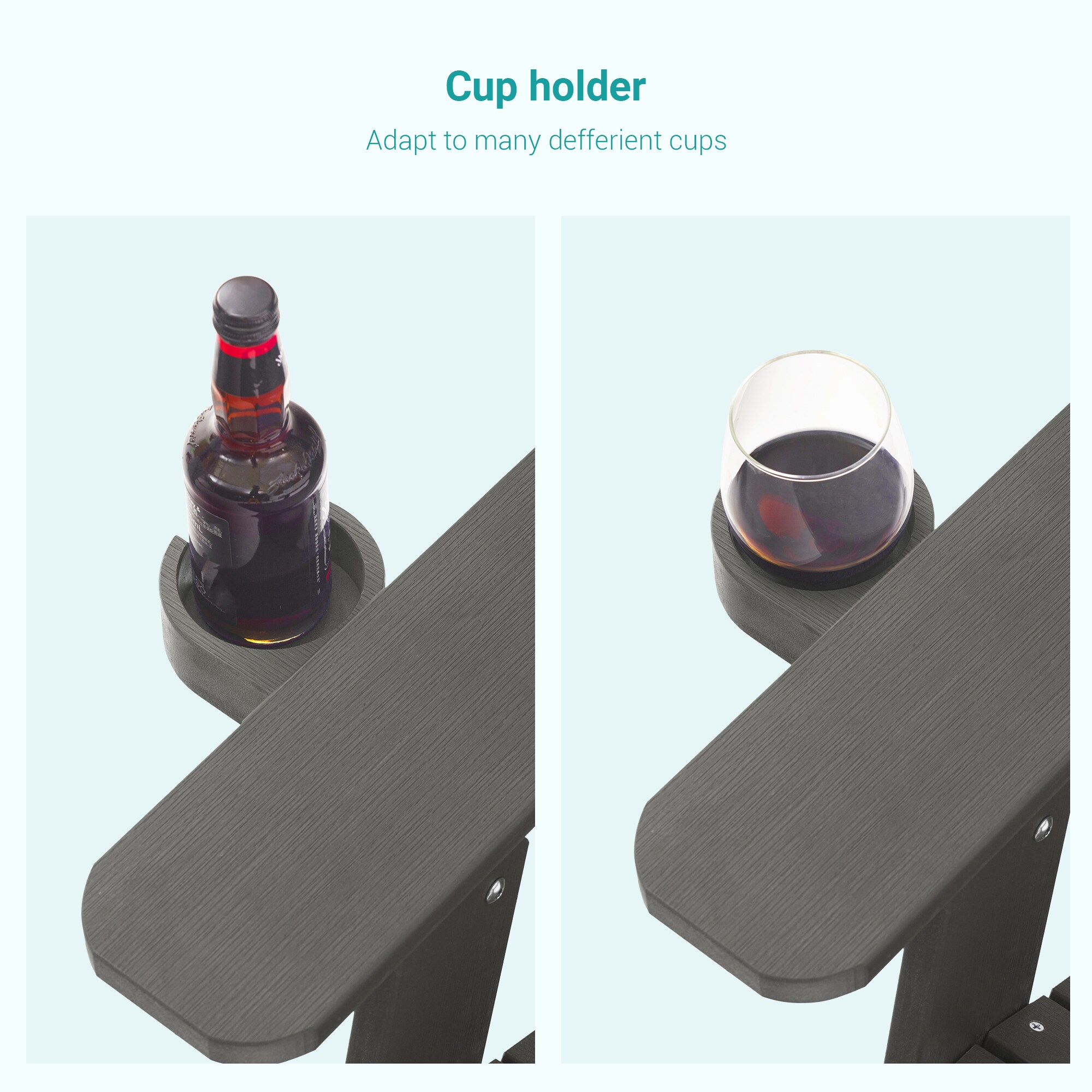 ACEGOSES LW-QW-103-GY Patio-Chairs - View #3