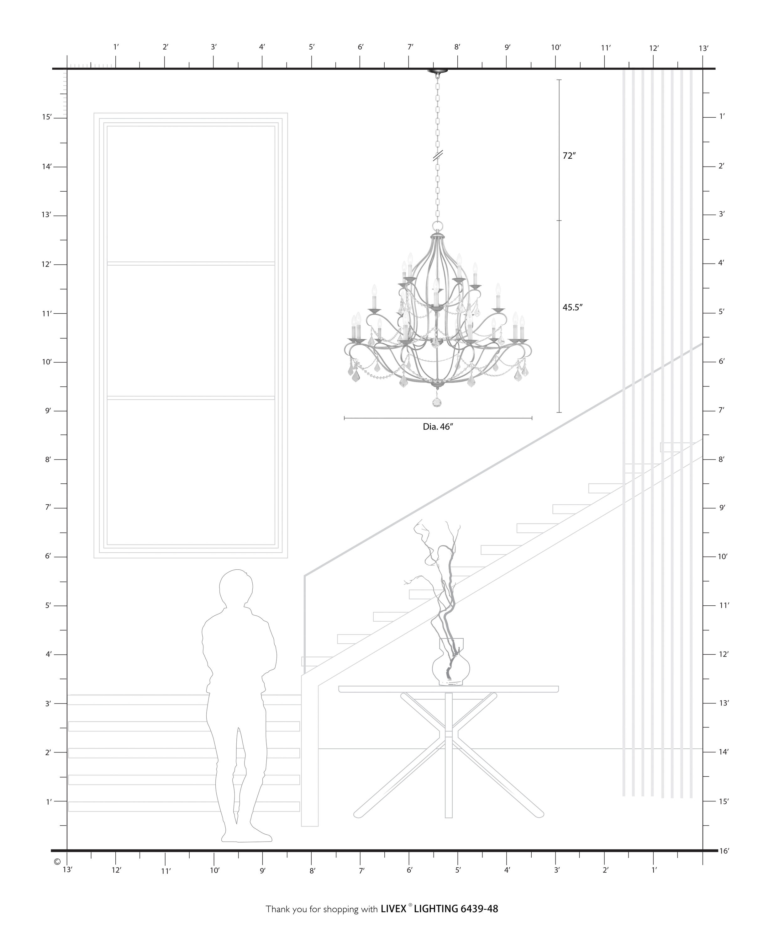 Livex Lighting 6439-48 b090015 - View #6