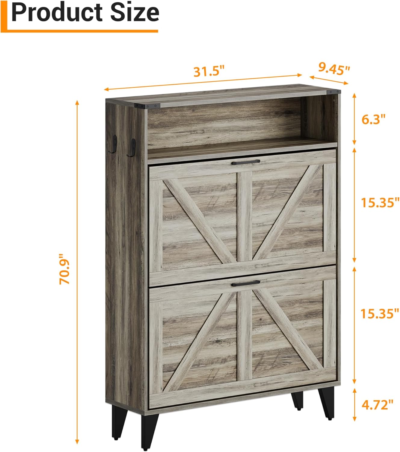 WhizMax IWAN-PHO-159Z9ZPP Shoe-Racks - View #3