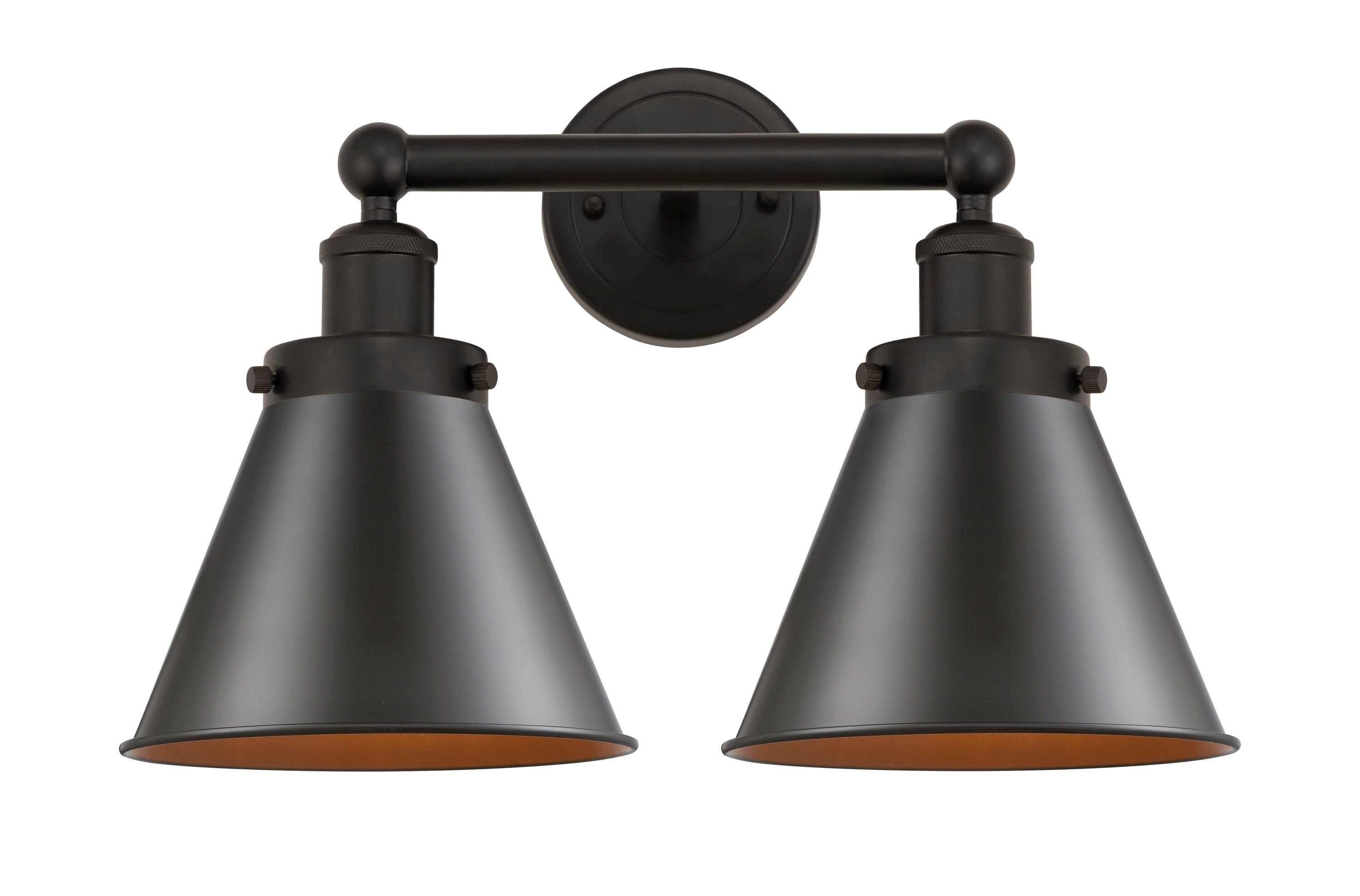 Appalachian 18-in 2-Light Oil-Rubbed Bronze Traditional Vanity Light | - Innovations Lighting 616-2W-OB-M13-OB