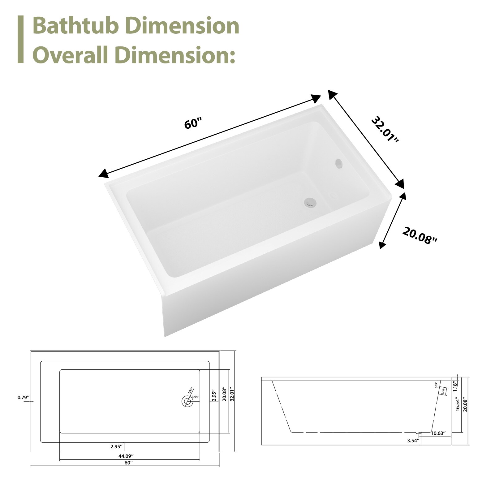 Forclover HBV-C606 bathtubs - View #11