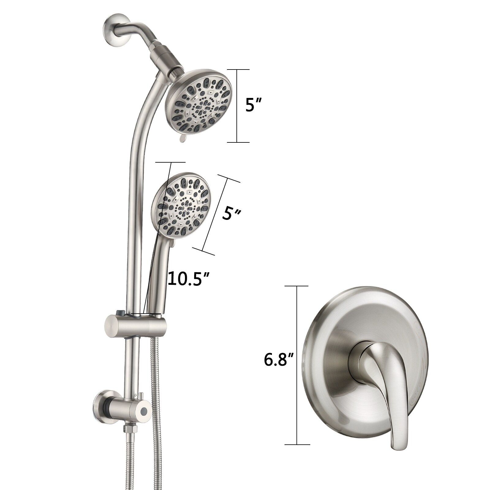 BEARSOLIM DJYC-W121947649 Fixed-Showerhead - View #3