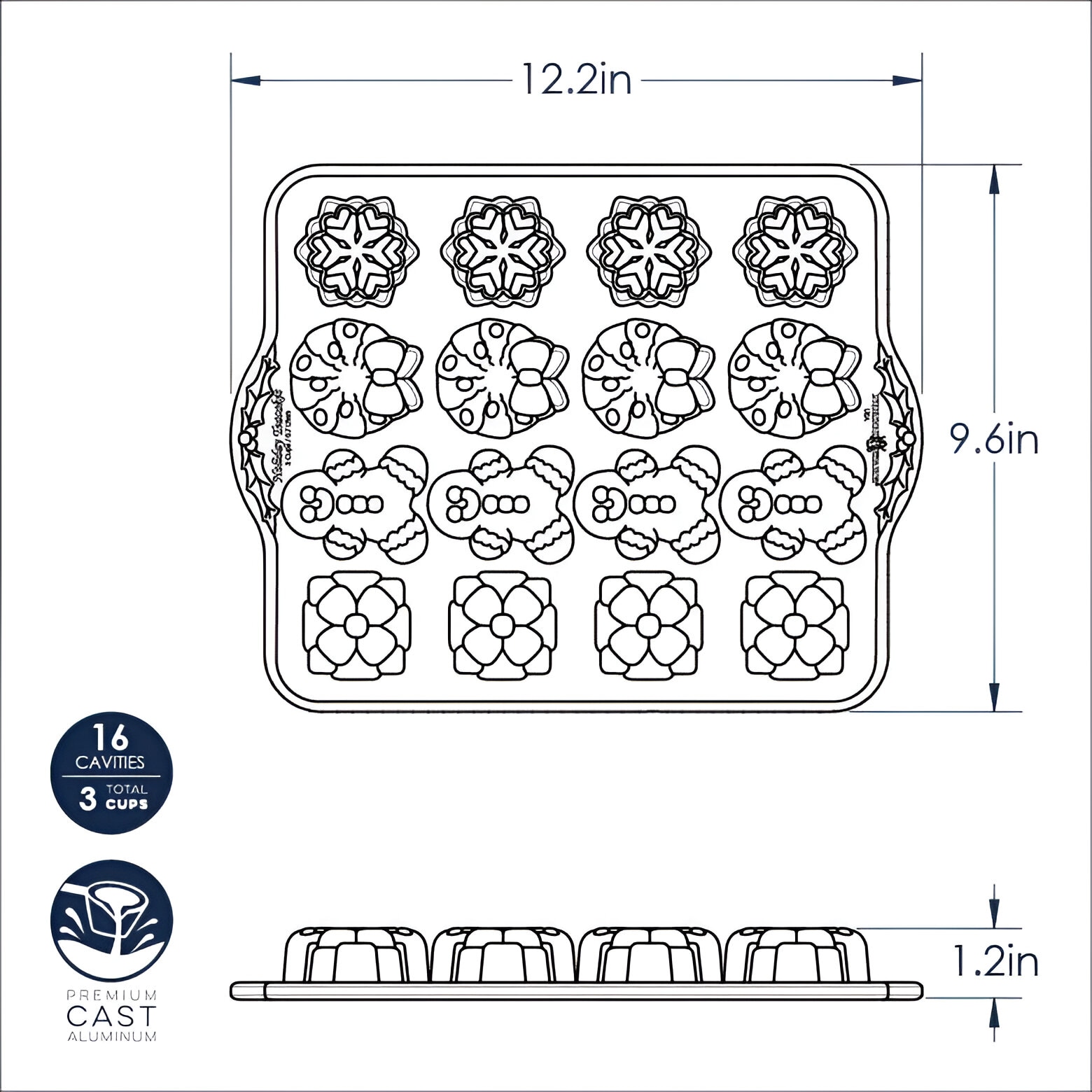 Nordic Ware 011172937483 bakeware - View #3