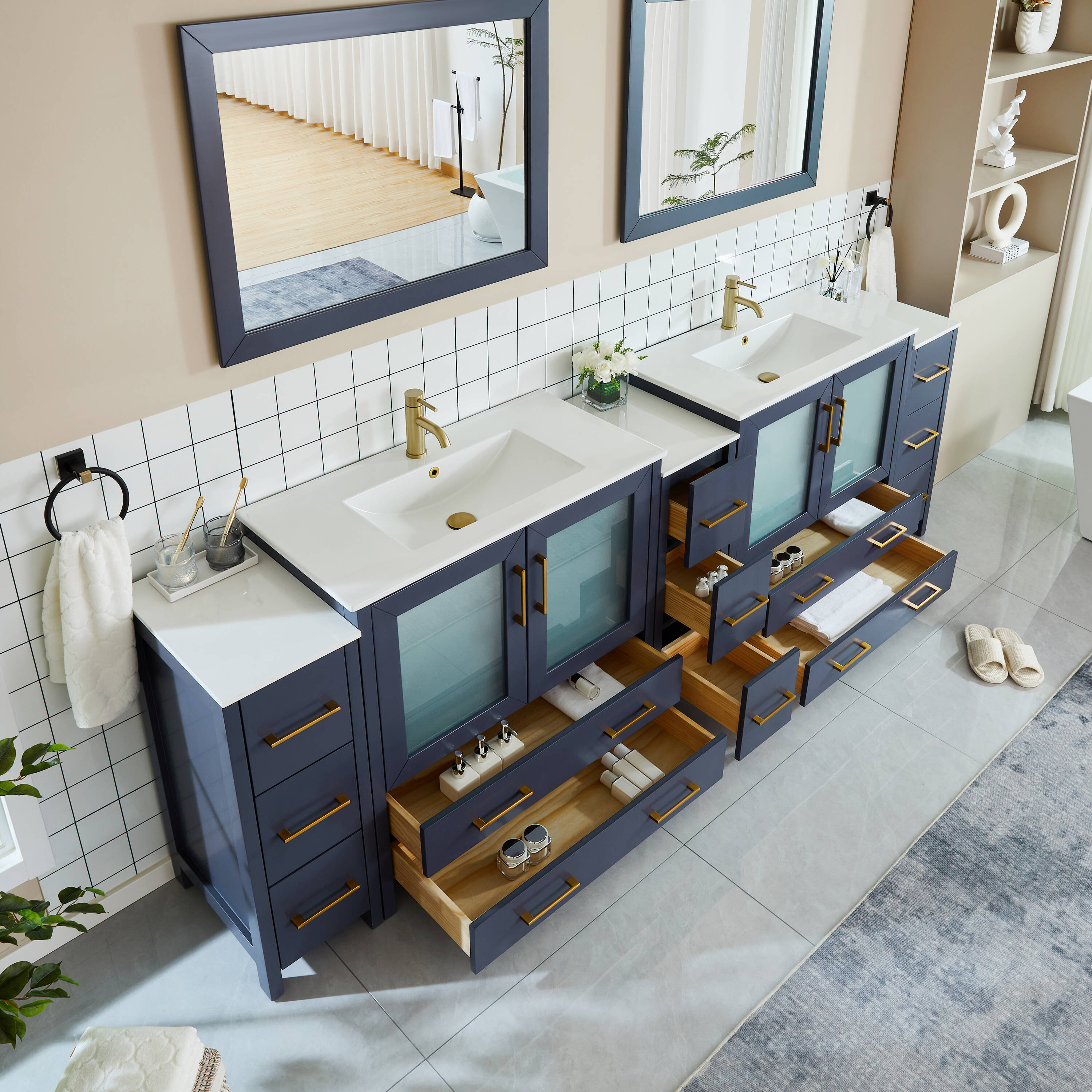 Vanity Art VA3036-108B Bath-Vanity-Combo - View #10