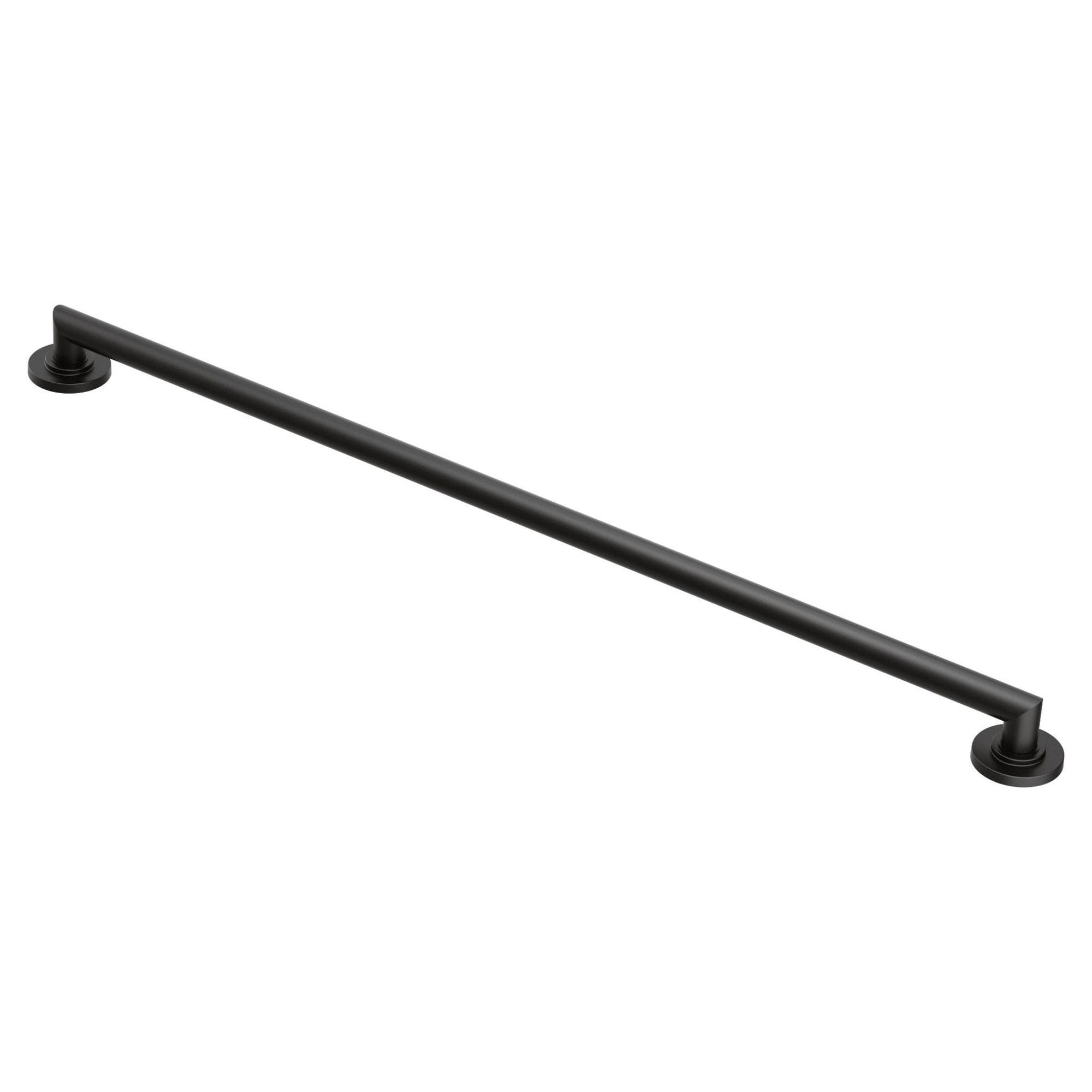 Matte Black Stainless Steel 45.25" Wall Mount Grab Bar