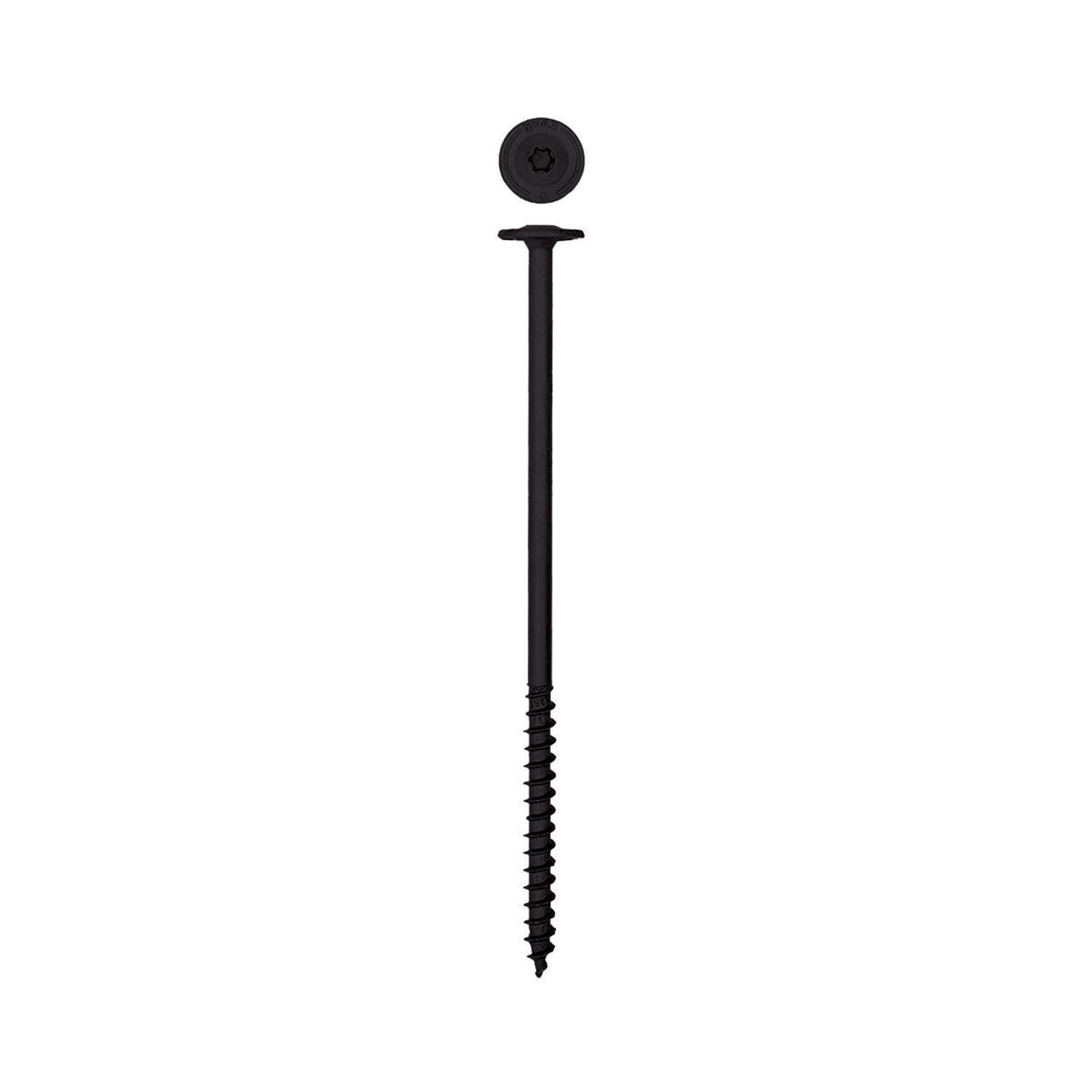 Hillman 1/4-in x 1-1/2-in Bronze Ceramic Round-Head Exterior Lag Screws 47866