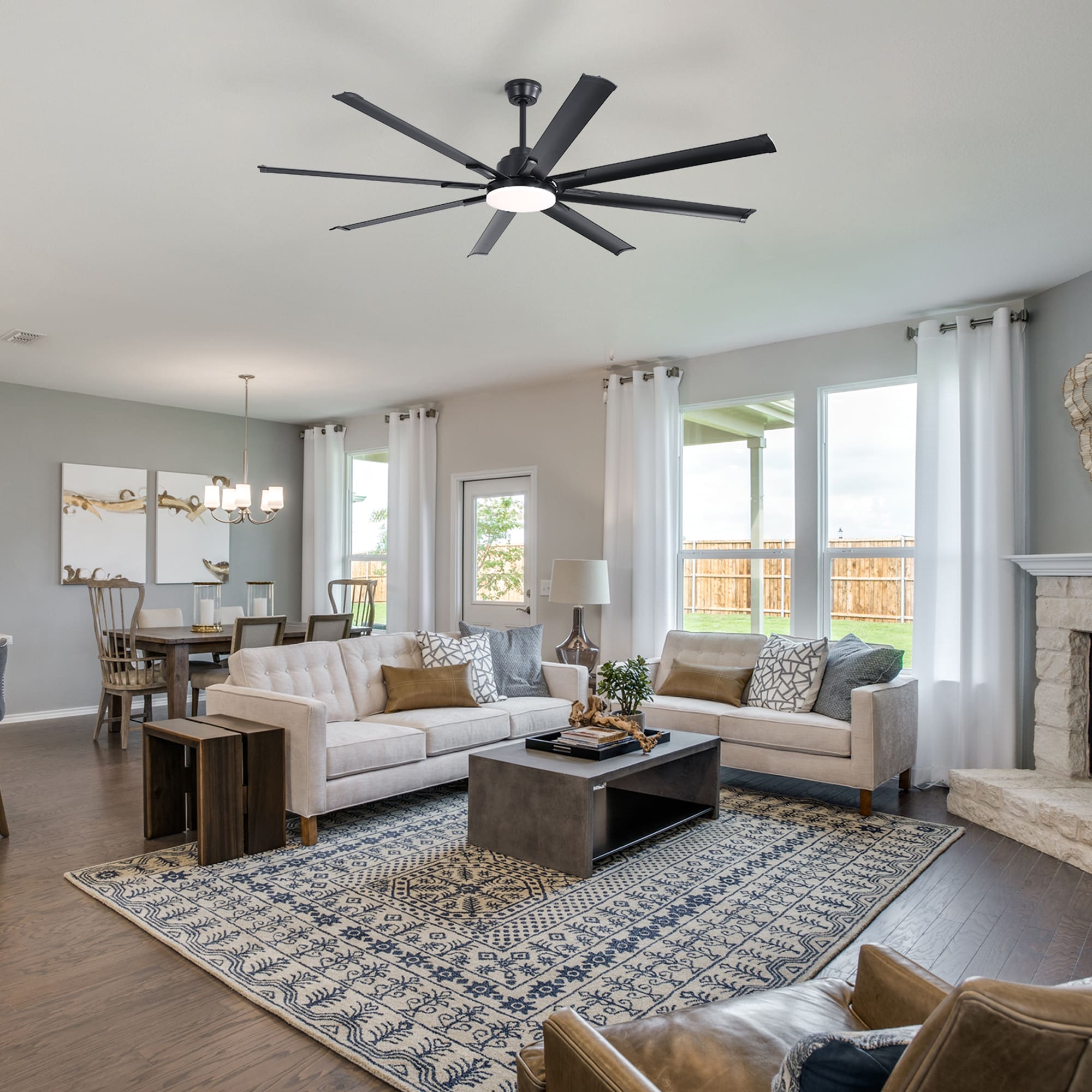 Bybafun YA8200058 Ceiling-Fans - View #2