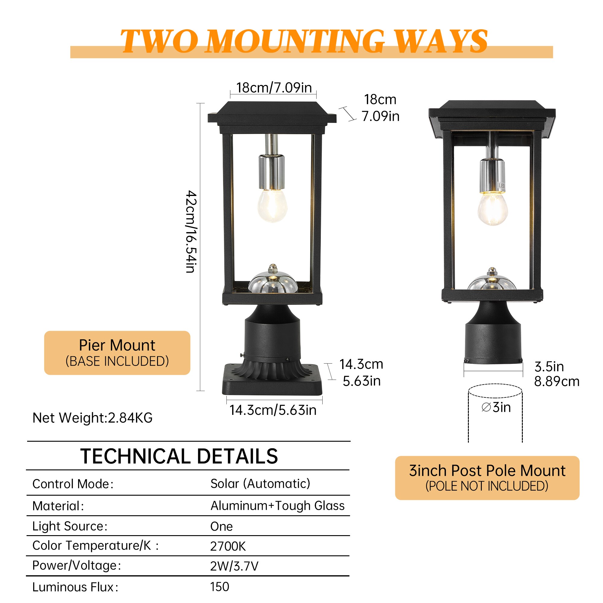 Trivework ZLP454698JH Outdoor-Wall-Lighting - View #3