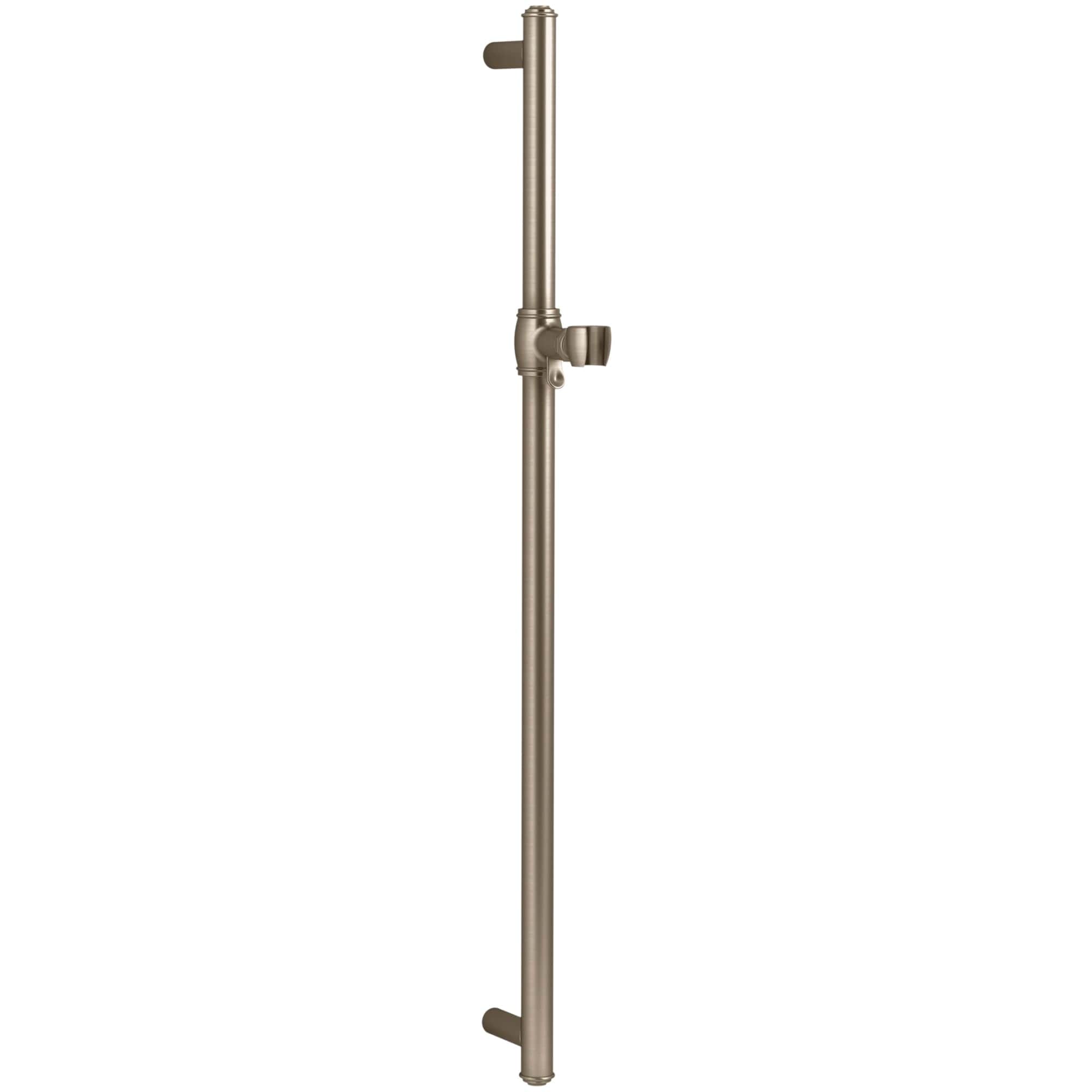 KOHLER 72798-BV Artifacts Vibrant Brushed Bronze 2.5-in Universal Shower Slide bar