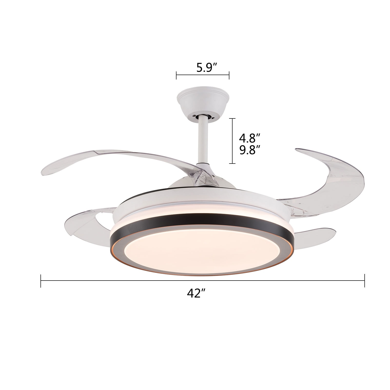 Oukaning HG-HCXLST-4660-US Ceiling-Fans - View #4