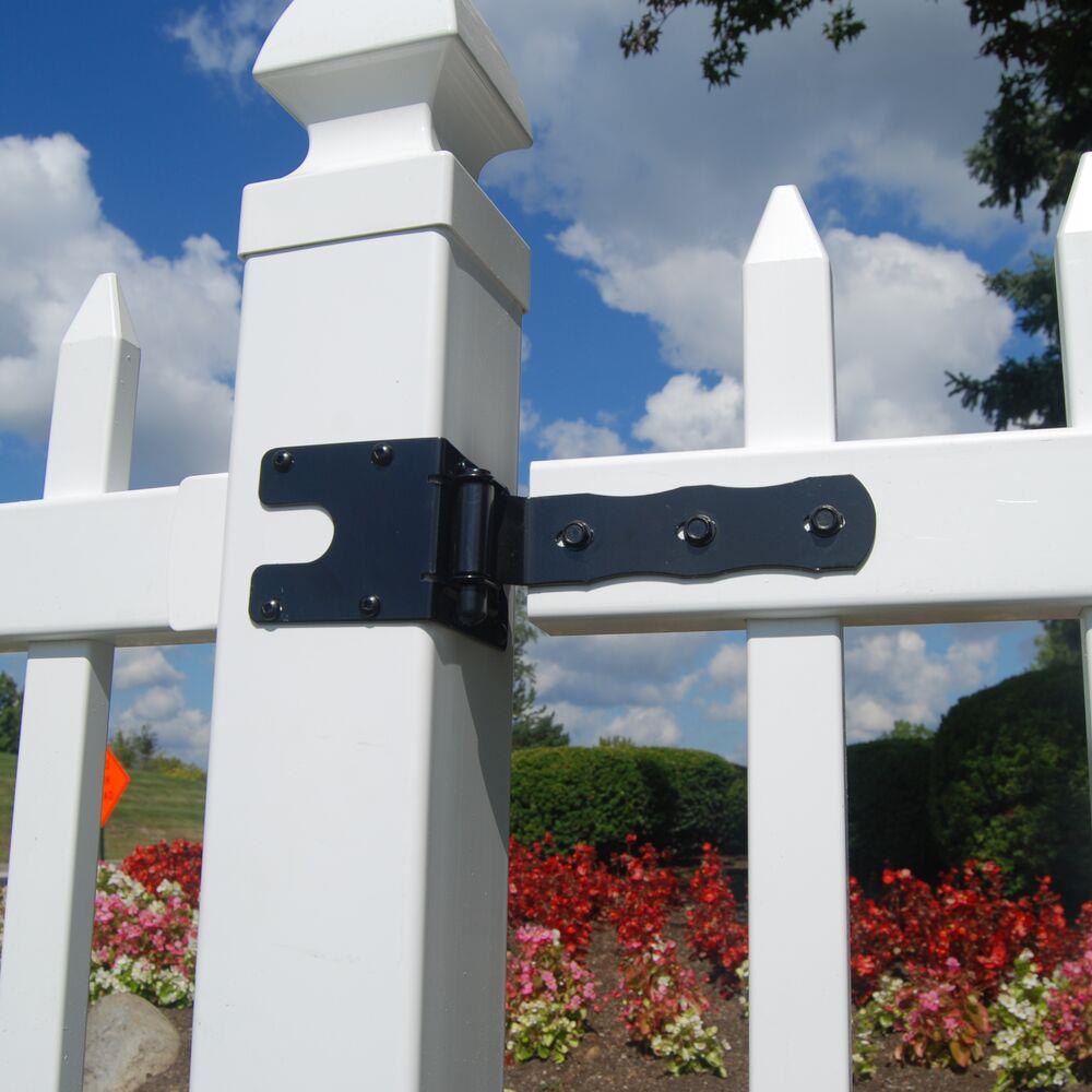 Barrette Standard 3-3/8-in Aluminum Gate Hinge in the Gate Hardware ...