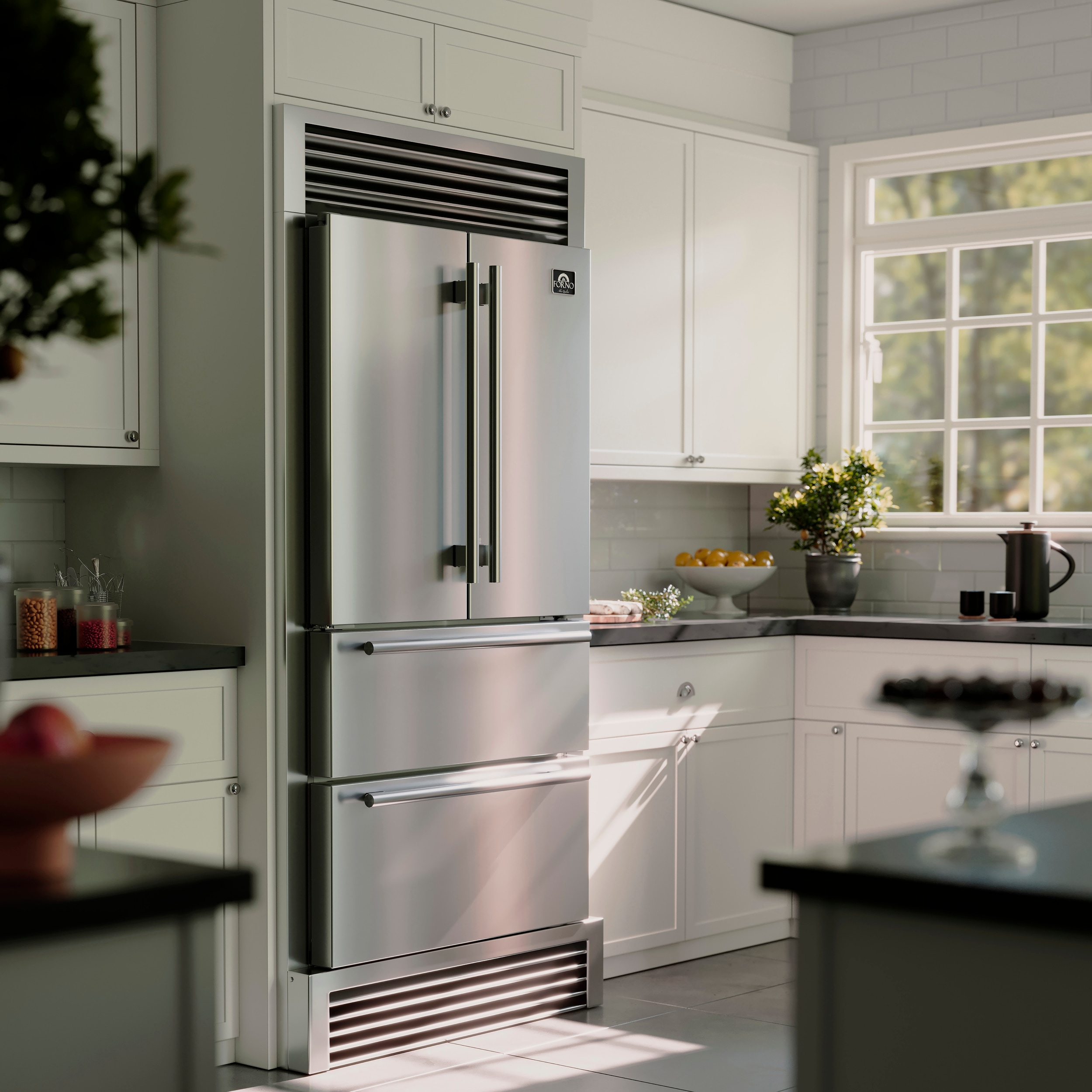 FORNO FFRBI1820-40SG French-Door-Refrigerators - View #14
