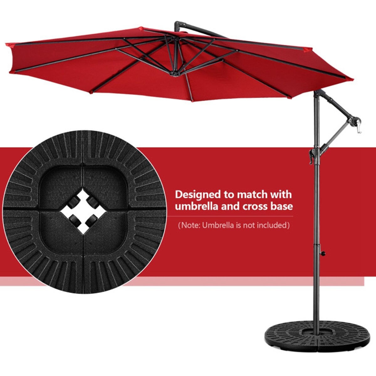 Forclover HYFC-4PB877 Umbrella-Bases - View #10