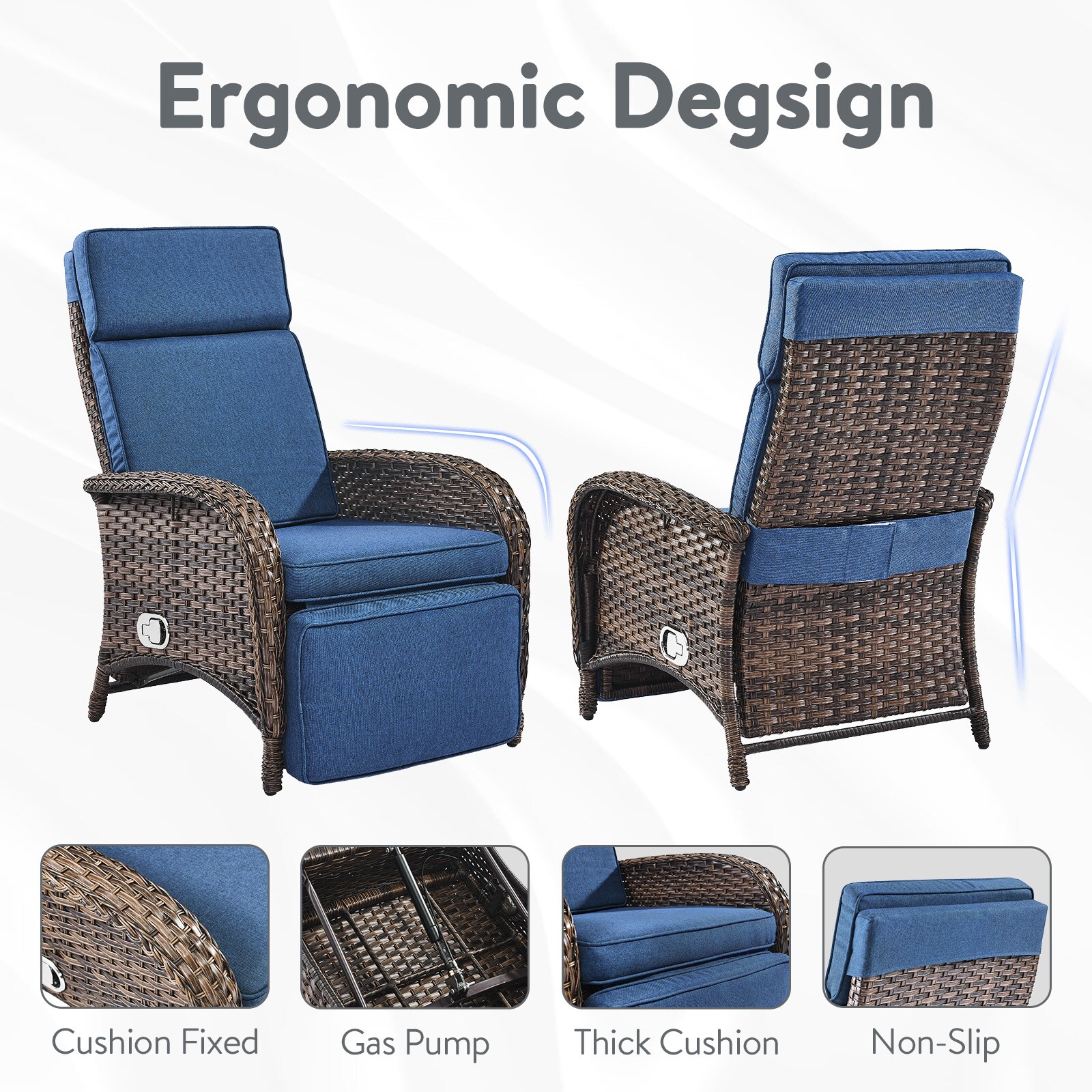 Jeehope PAKWBR150150-1 Patio-Conversation-Sets - View #6