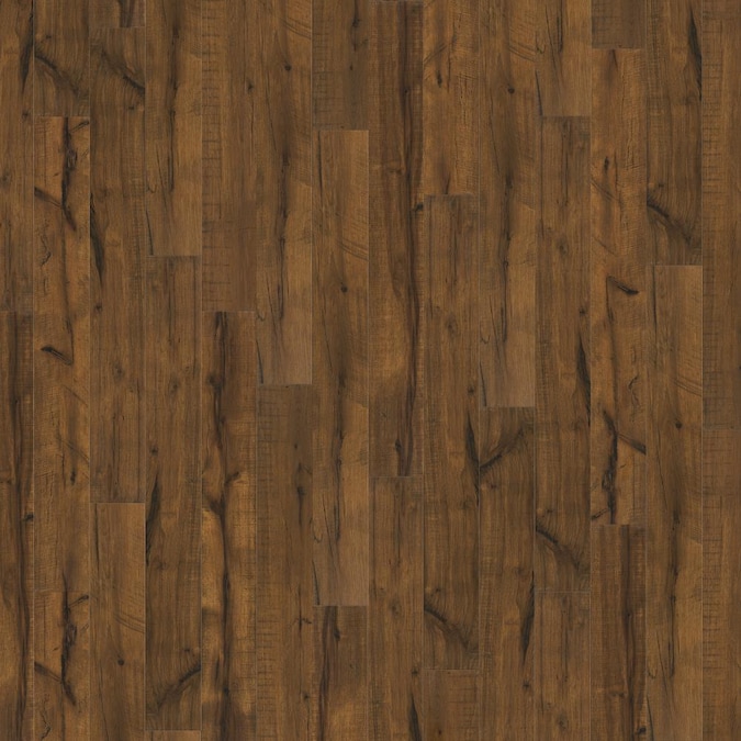 Shaw Harborside Cinnamon 12 Mm Thick, Waterproof Laminate Wood Flooring Menards