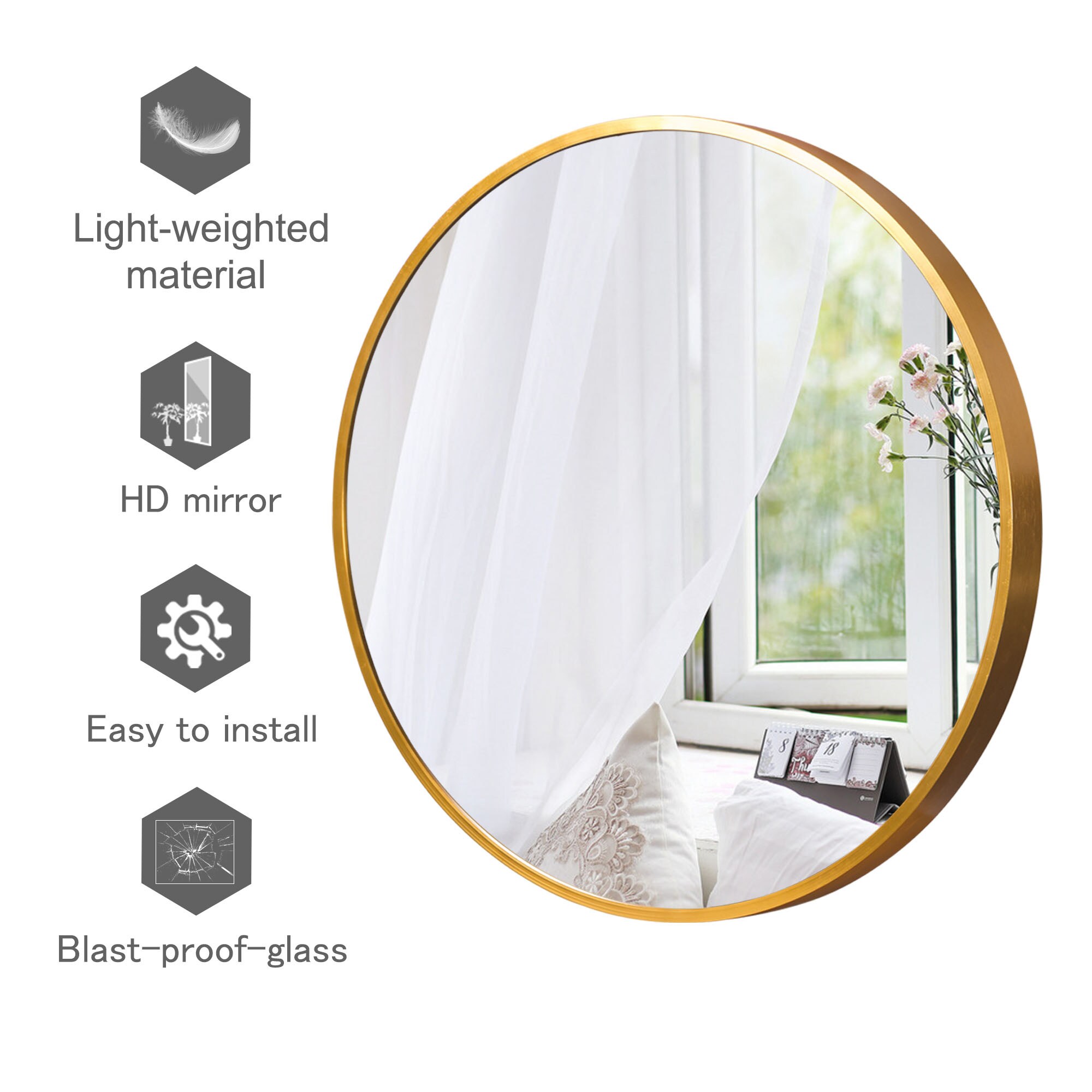 Dovelina JJ00760ZZE Decor-Mirrors - View #3