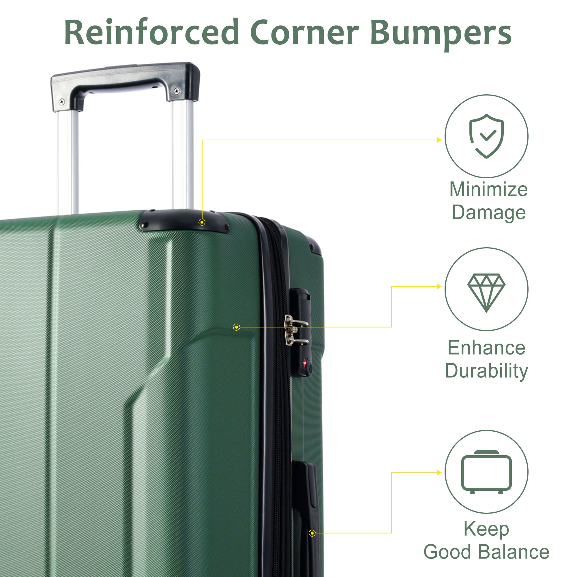 Bybafun YD9500011 Luggage-And-Luggage-Sets - View #7