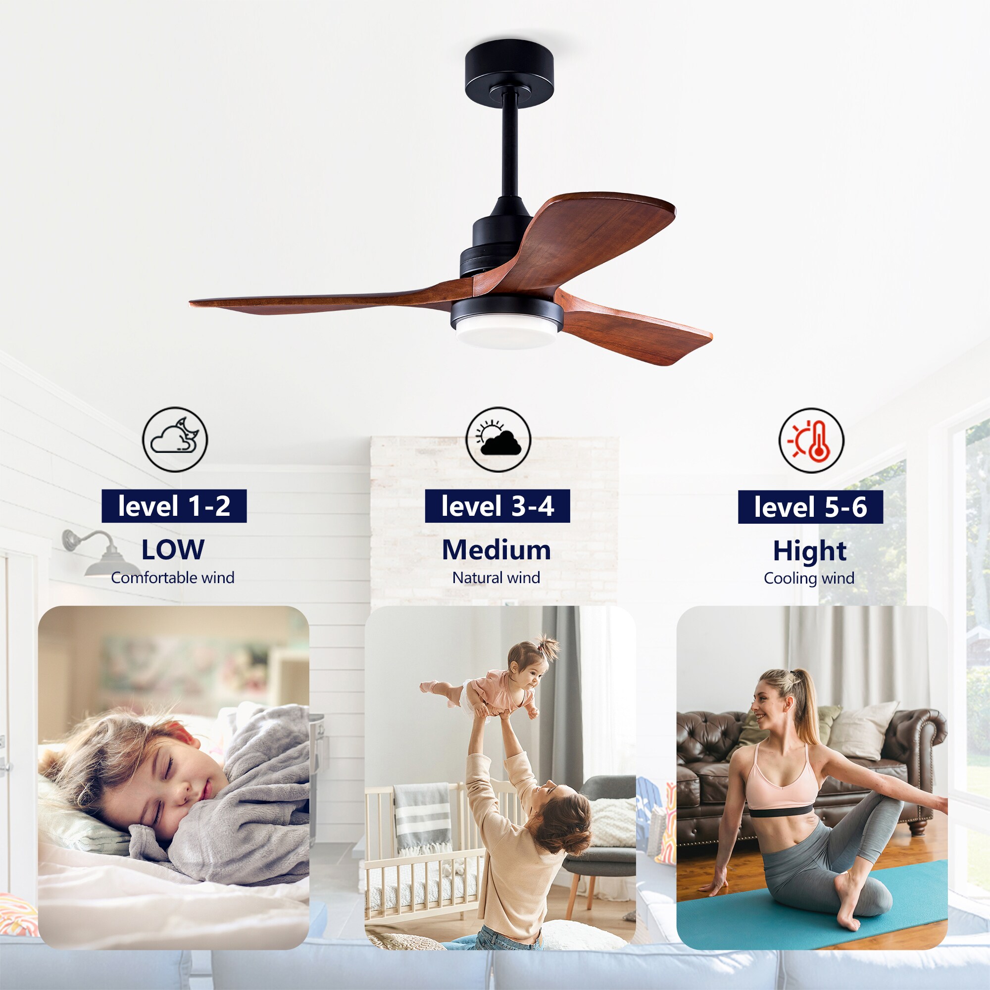 Bybafun YB9100021 Ceiling-Fans - View #3