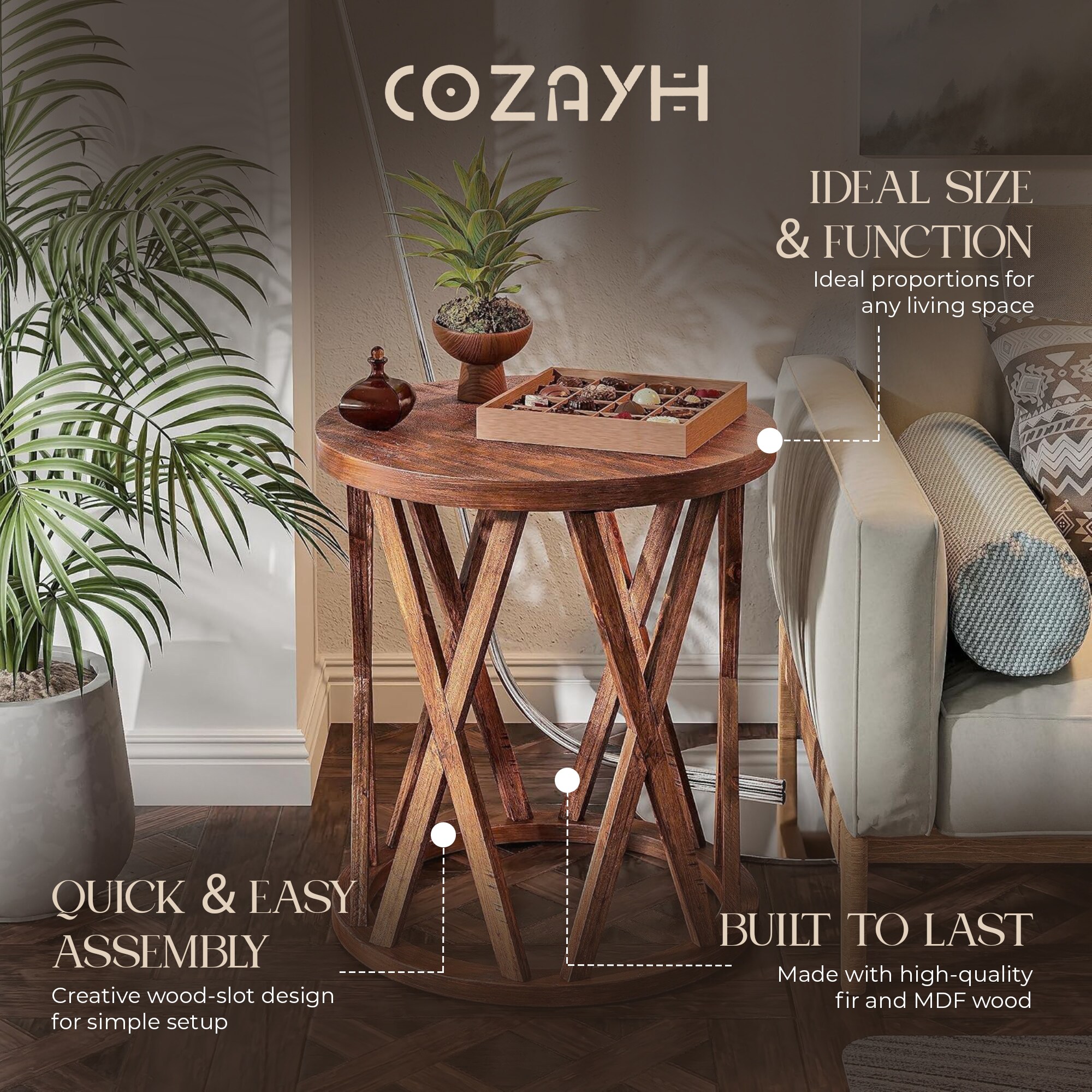 COZAYH PH04022-4 End-Tables - View #2