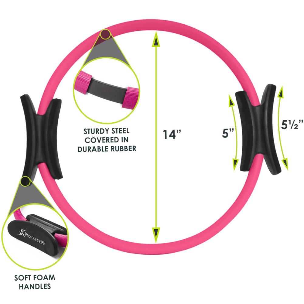 ProsourceFit PS2304PINK Pilates-Yoga-Accessories - View #2