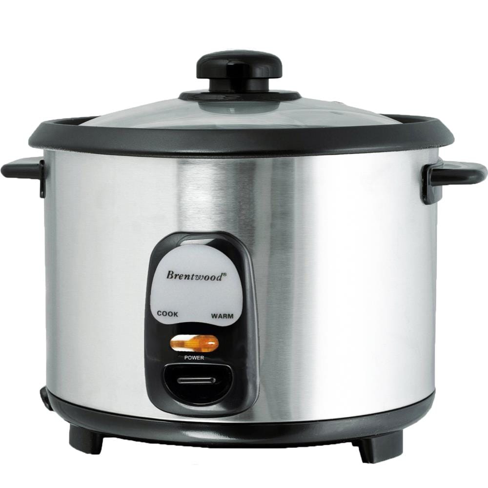 BLACK+DECKER Rice Cooker 16 Cups Cooked (8 Cups Uncooked) with Steaming  Basket, Removable Non-Stick Bowl, White