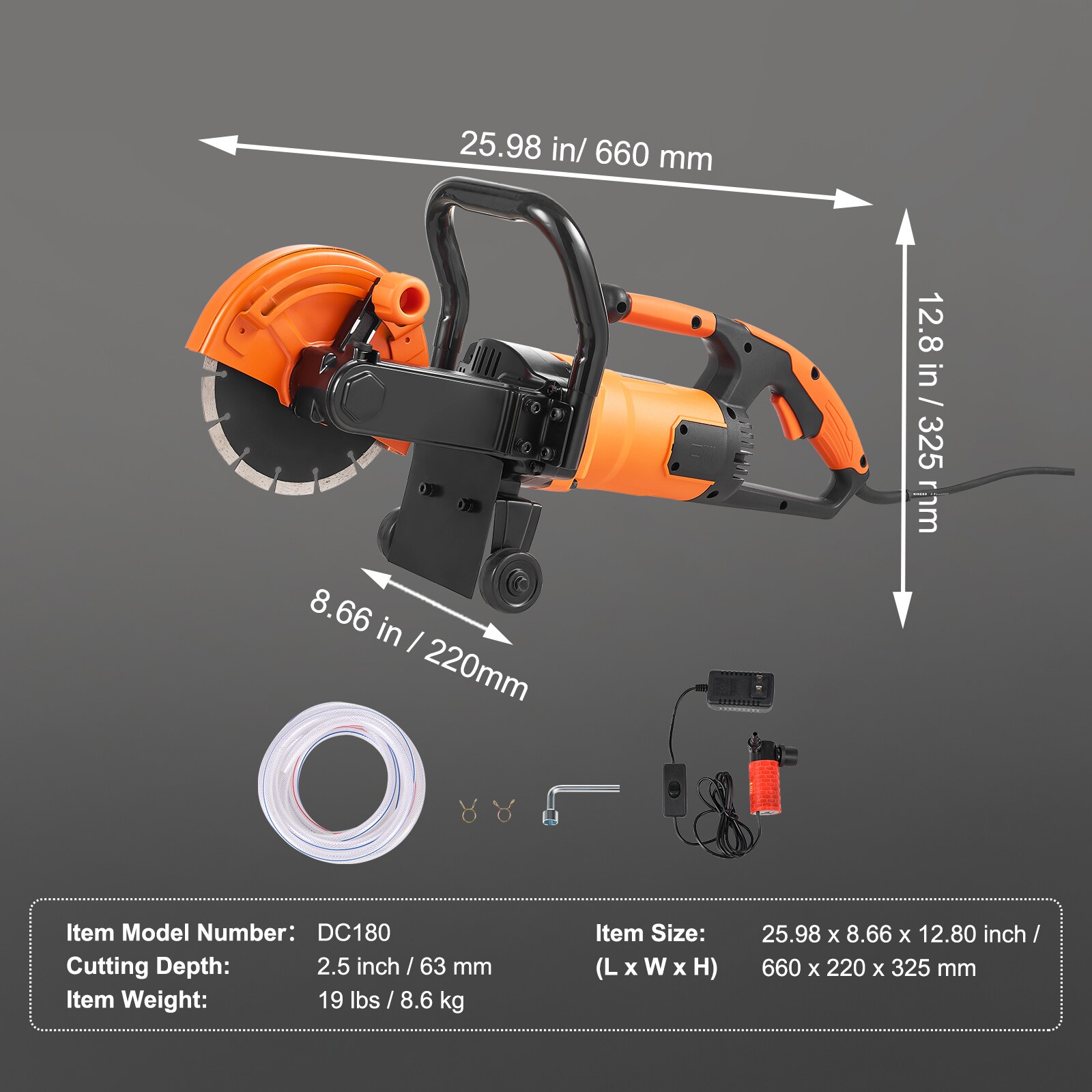 VEVOR DDHNTJ1600W7G3JFXV1 Masonry-Saws - View #11