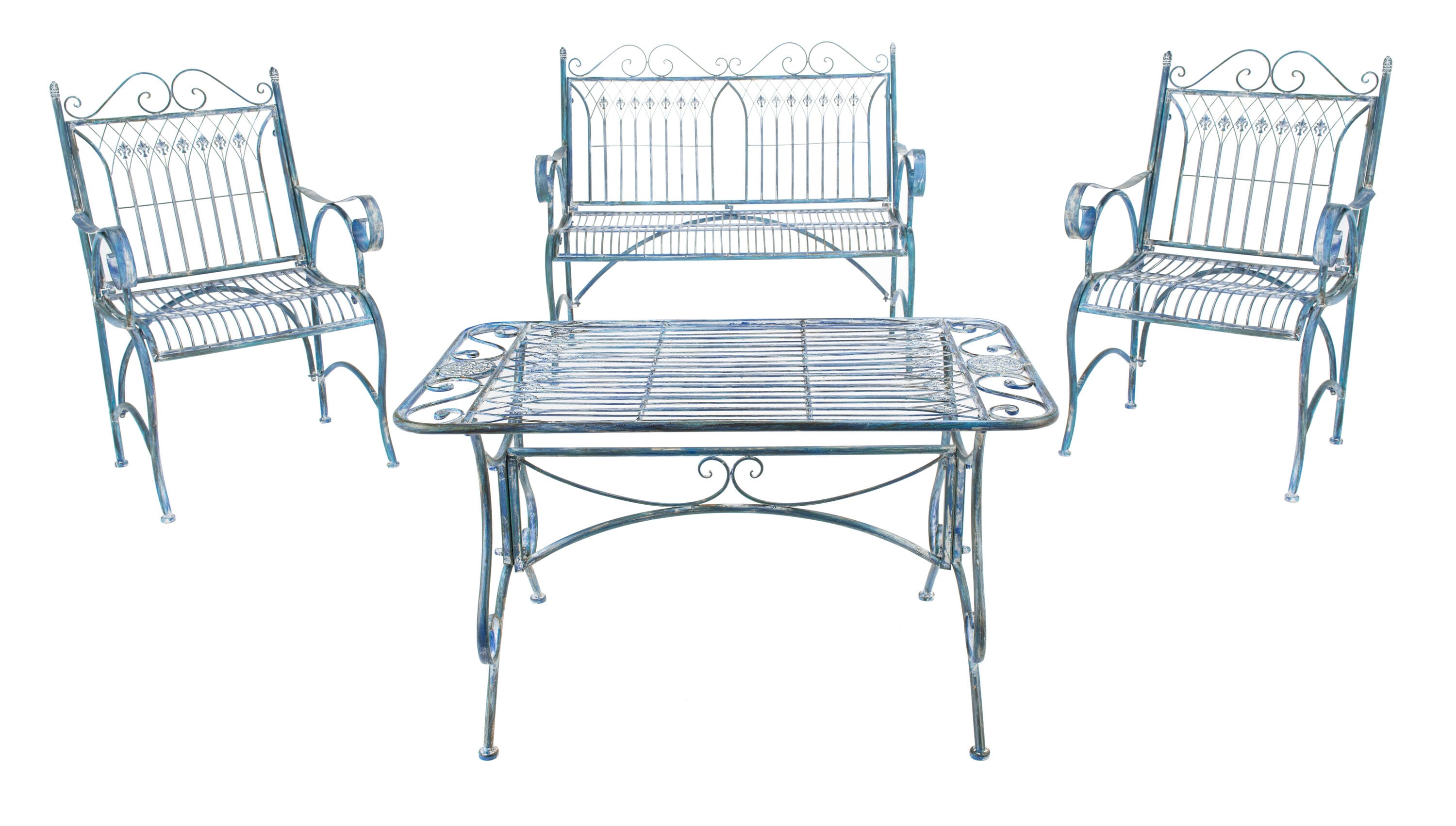 Safavieh PAT5000C Patio-Conversation-Sets - View #4