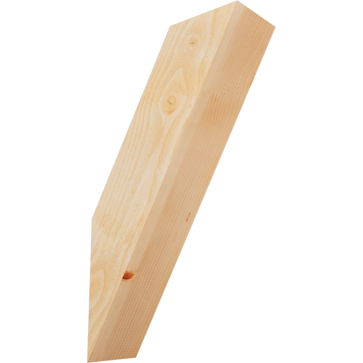 Ekena Millwork BRC06X16X28TRA00RDF 6-in x 16-in x 28-in Douglas Fir Unfinished Wood Traditional rough sawn