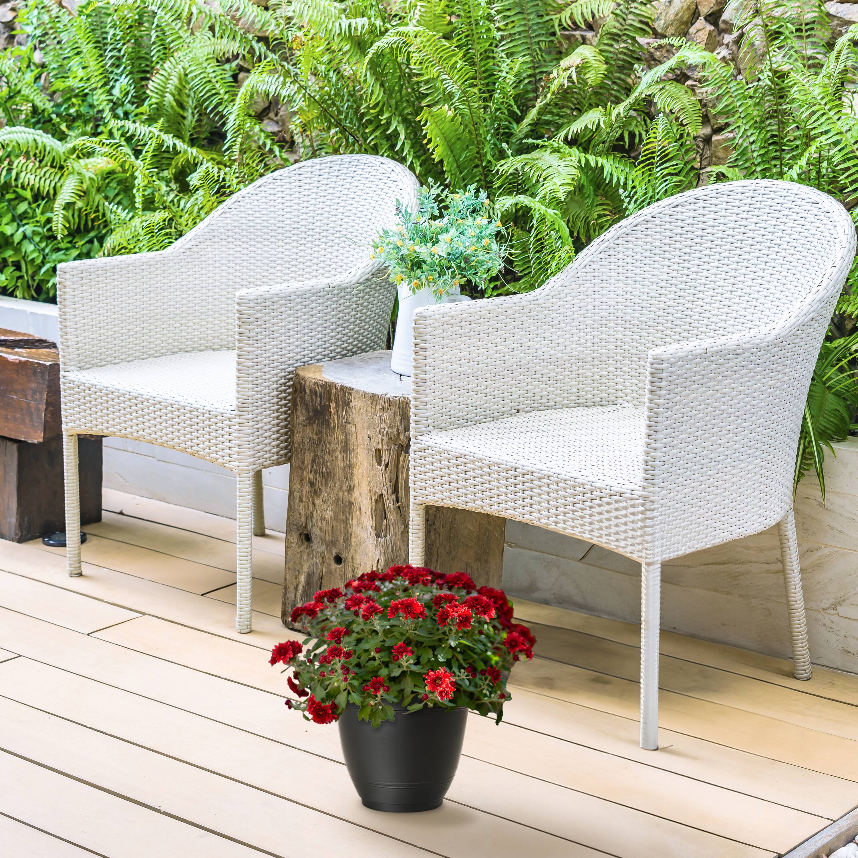 Style Selections DP2132V-BLACK Planter-Window-Box - View #5