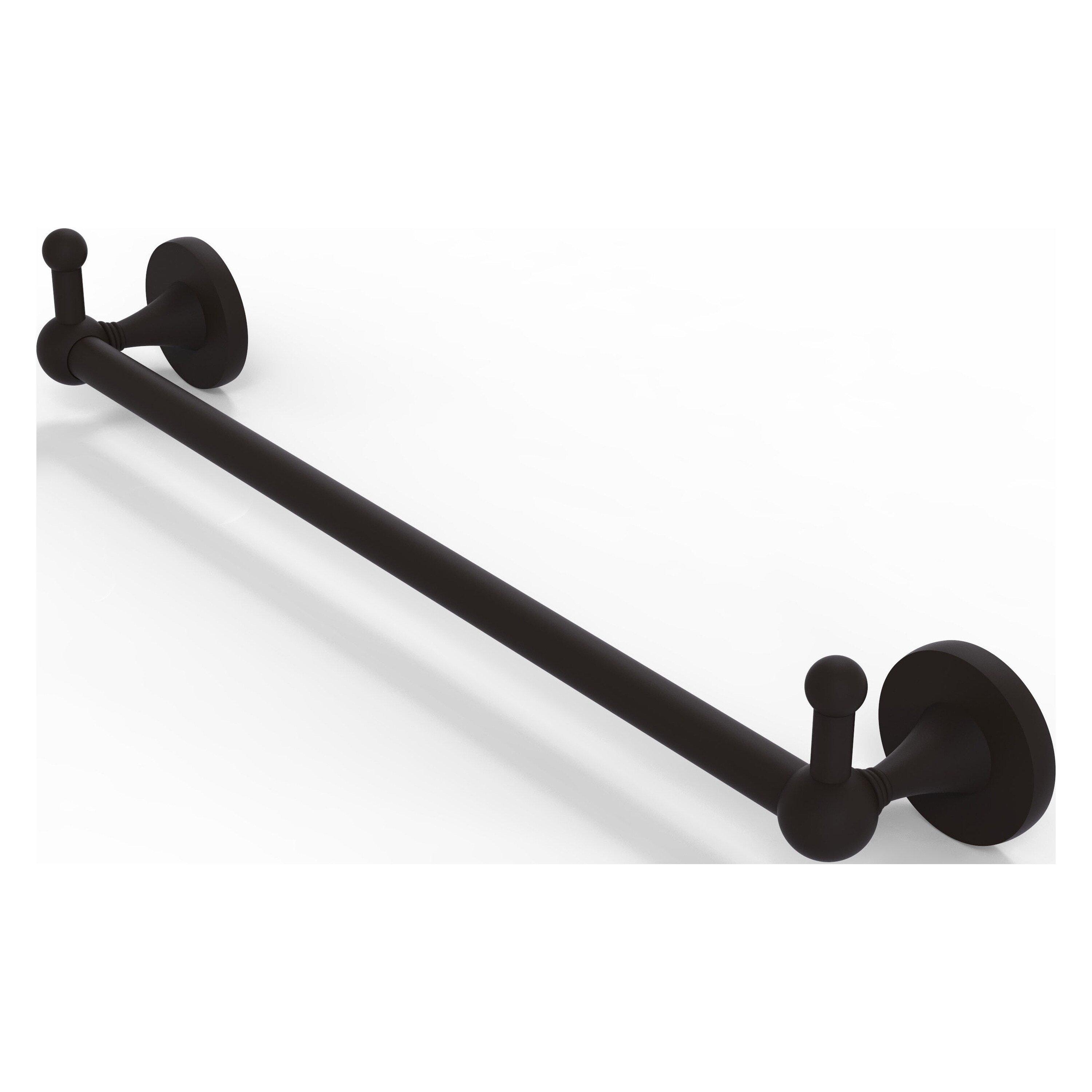 Allied Brass SL-41-24-PEG-ORB Shadwell 24-in Oil-rubbed bronze Wall mount Single Towel Bar