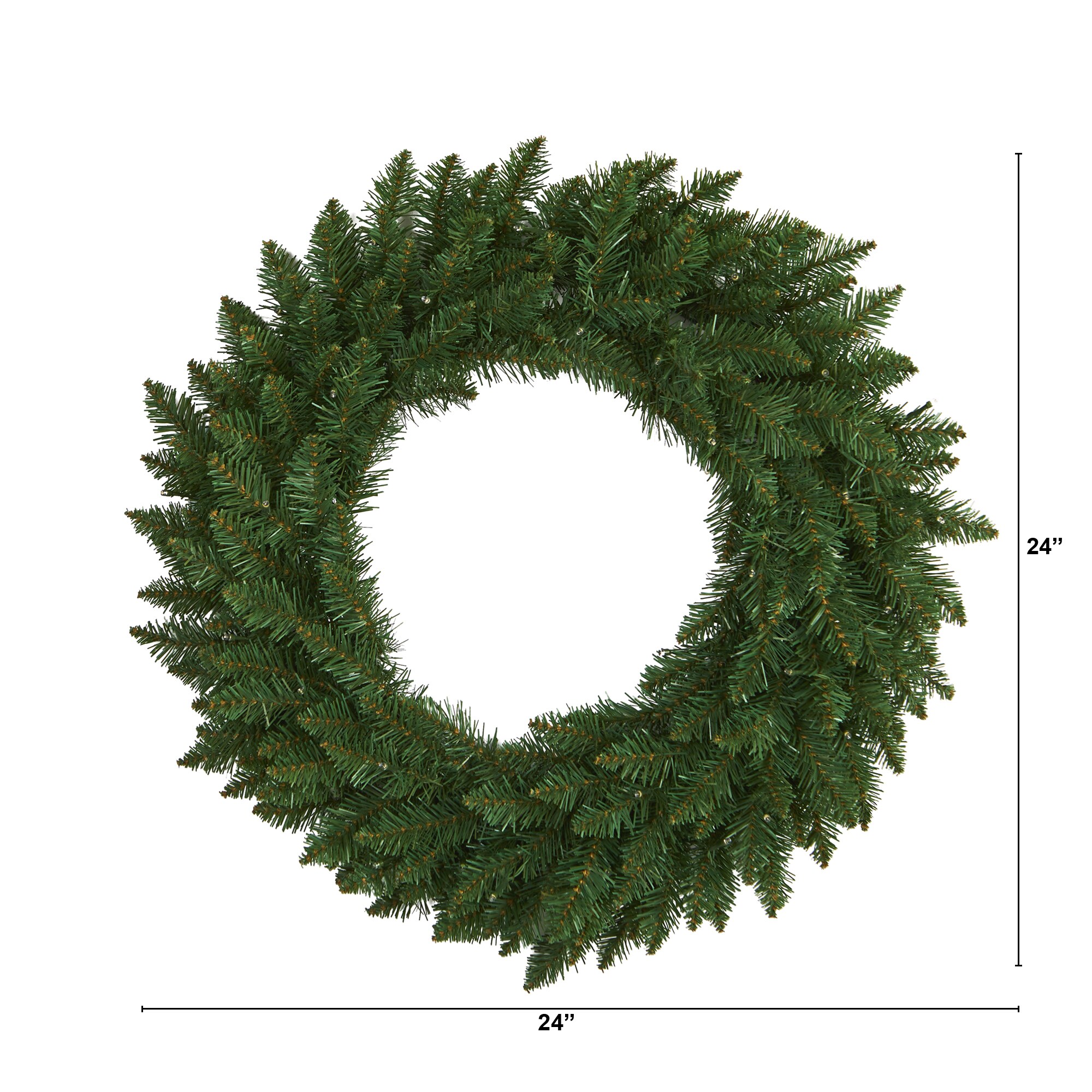 Nearly Natural W1110 Artificial-Christmas-Wreaths - View #3