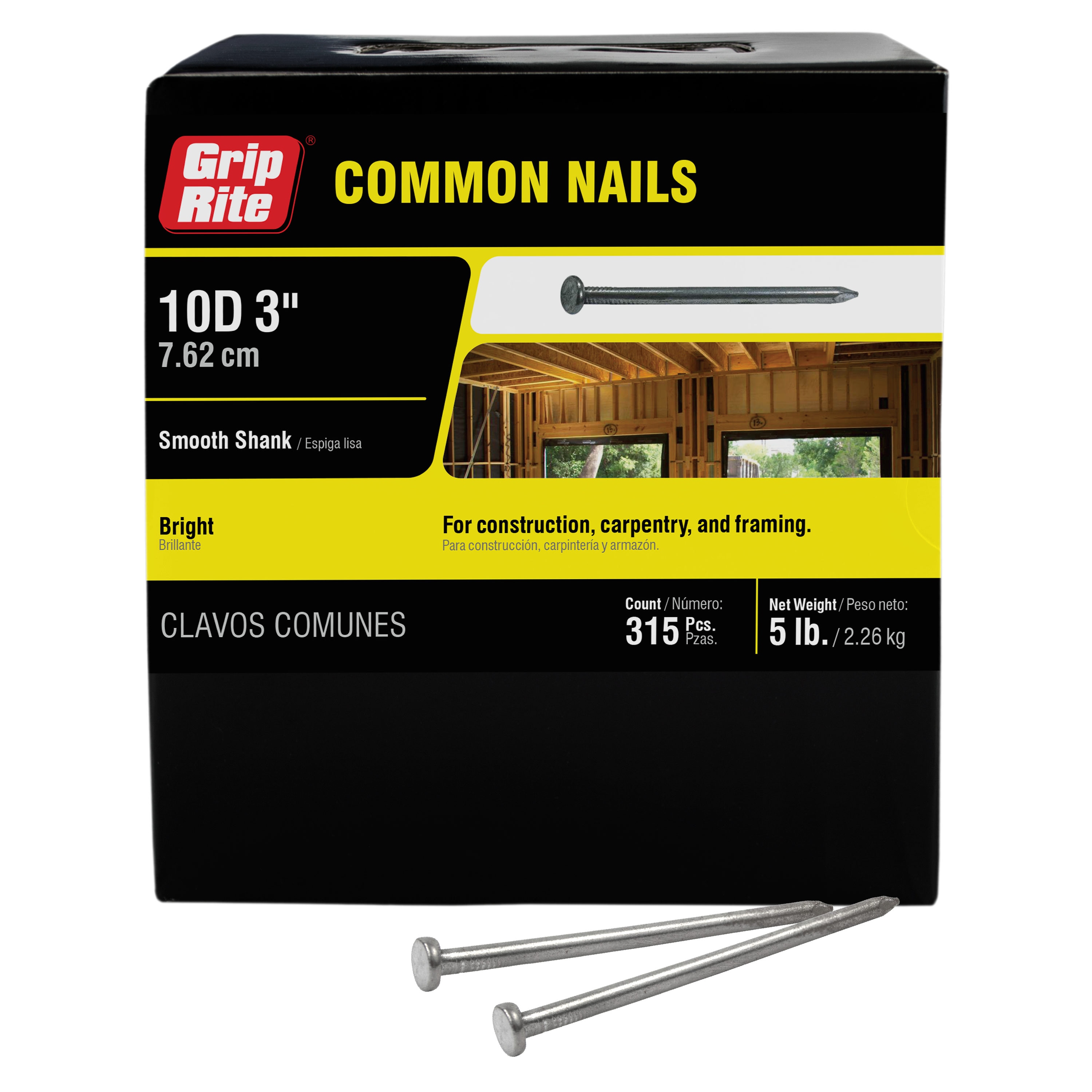 Solved Determine the number of 10d common nails needed to | Chegg.com