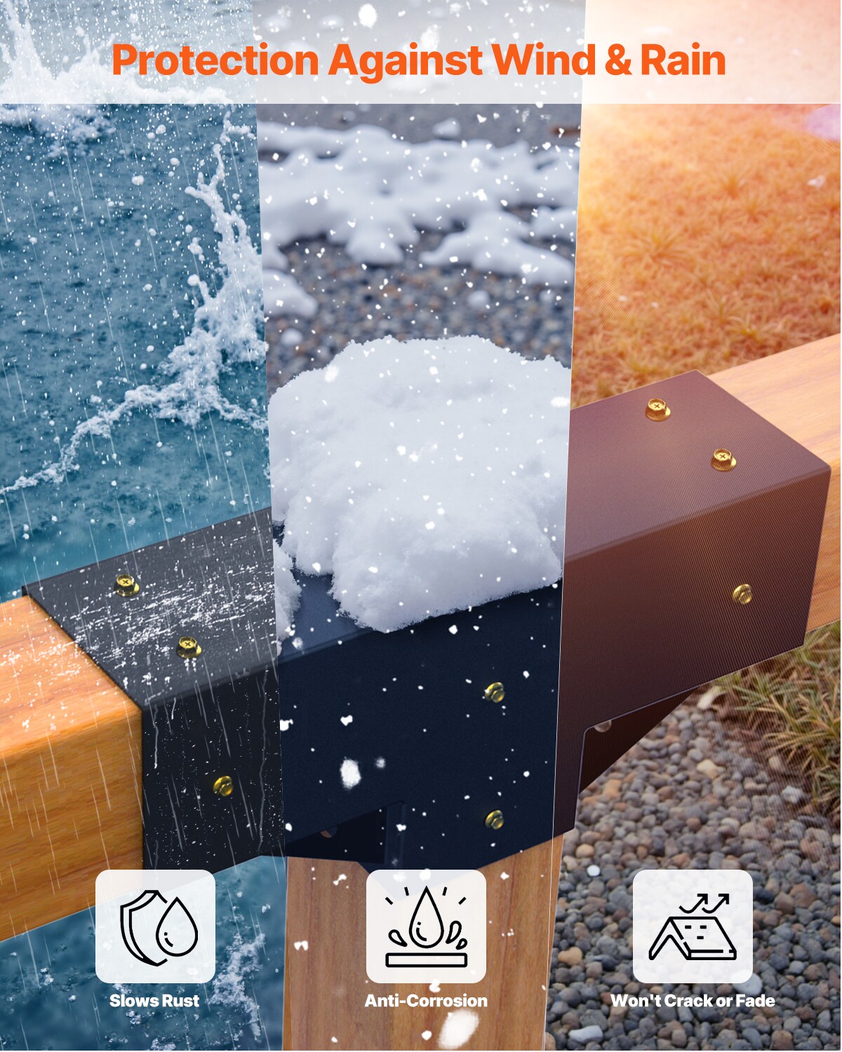 VEVOR LPJJ4PCS4X4IQ3OC8V0 Pergola-Parts-Accessories - View #6