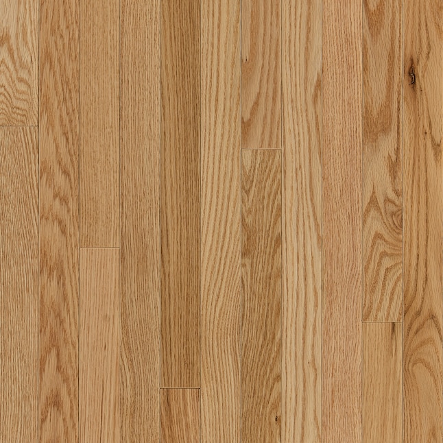 Bruce America S Best Choice Natural Red Oak 2 1 4 In W X 3 T Varying Length Smooth Traditional Solid Hardwood Flooring 20 Sq Ft The Department At Lowes Com