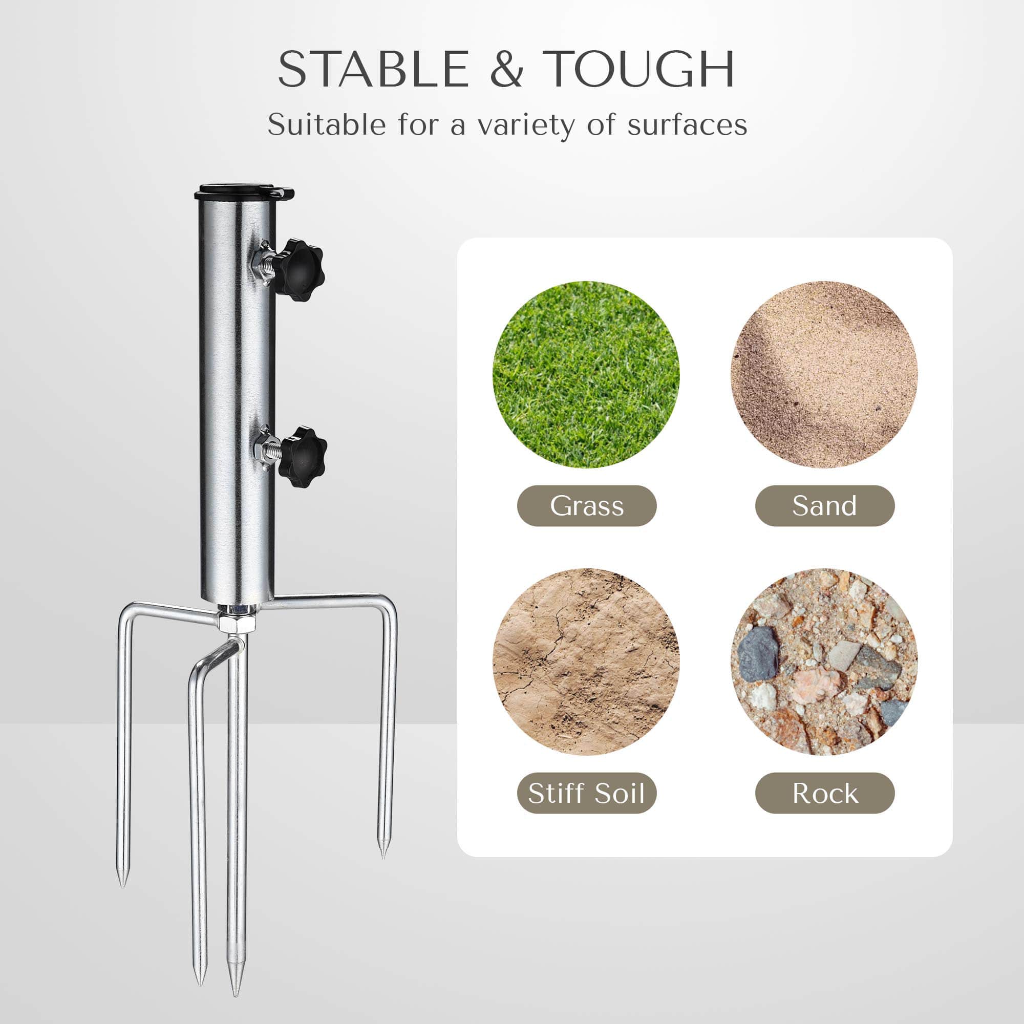 LAGarden 07UBB006-ANCHO-11-LO Indoor-Umbrella-Stands - View #6