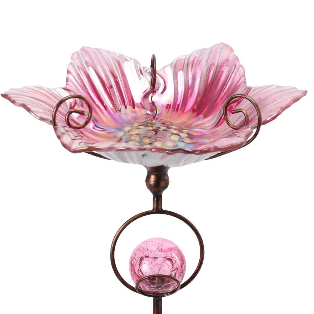 Birdbaths Material Glass
