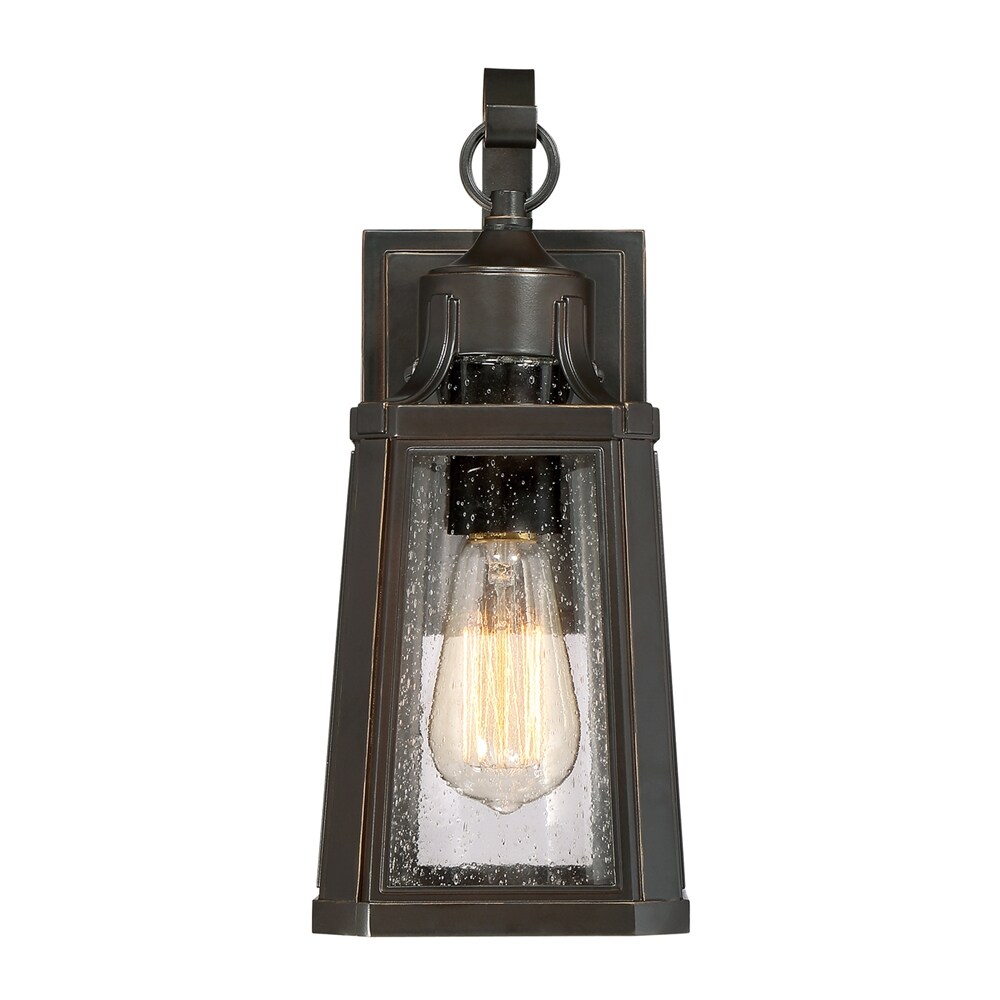 Quoizel Lighthouse 13-in H Palladian Bronze Medium Base (E-26) Outdoor Wall Light