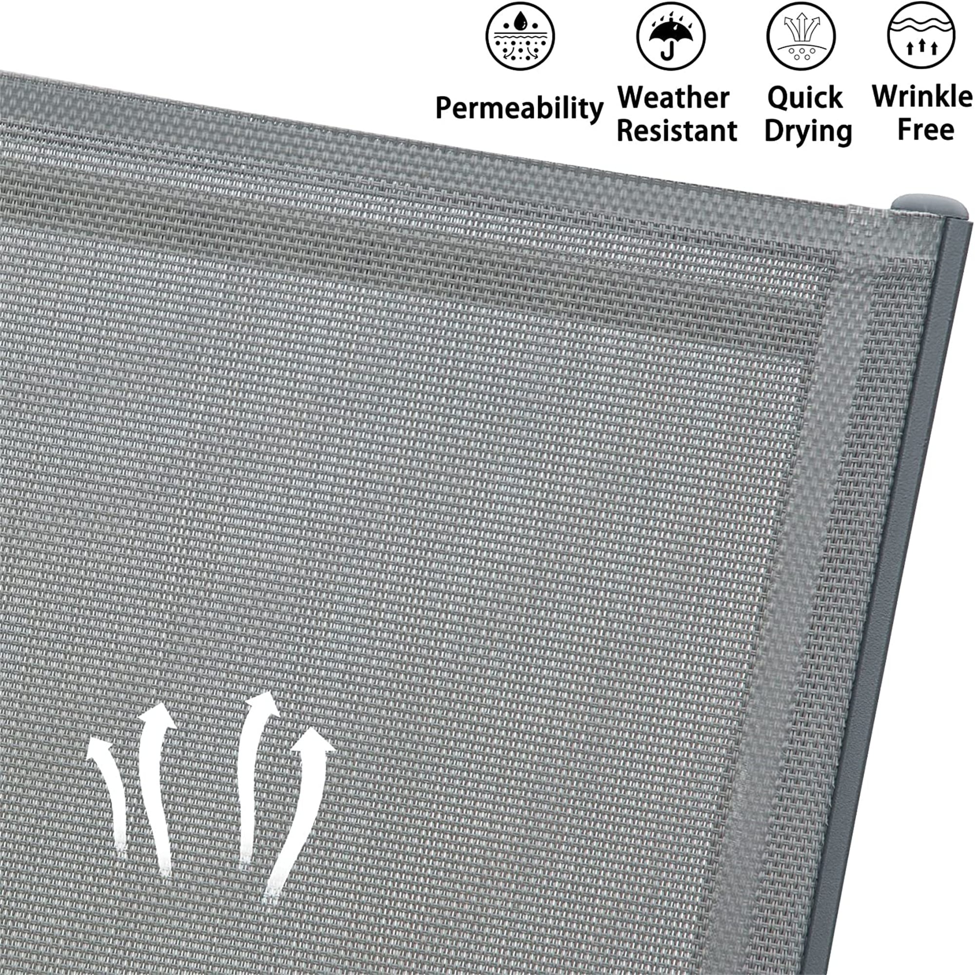 Clihome CL-DOL84GY Patio-Conversation-Sets - View #5