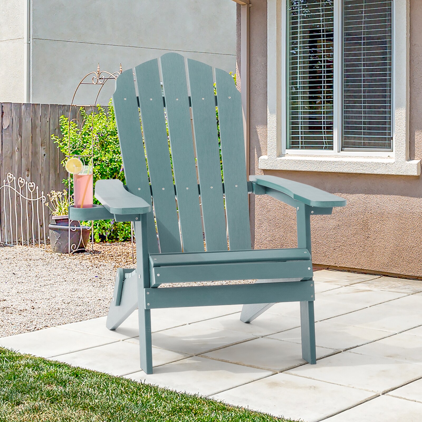 Lowes teal deals adirondack chairs