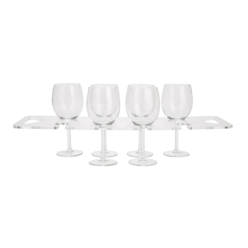 Stemware cheap rack lowes