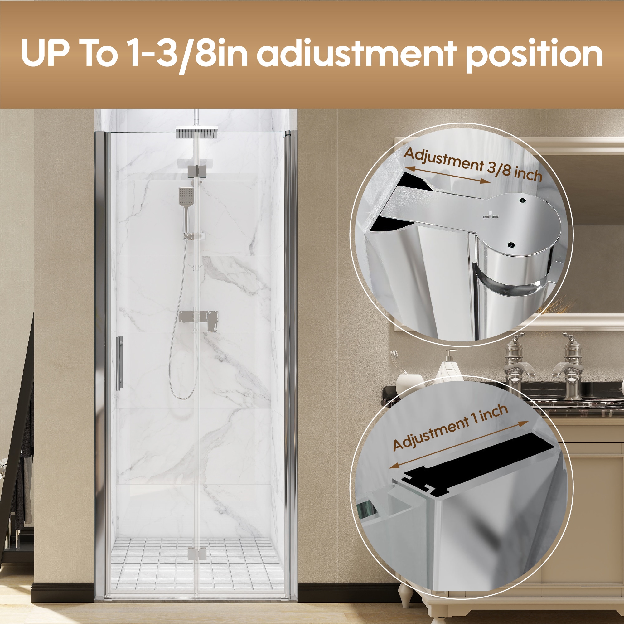 Forclover FRISD02CP32 Shower-Doors - View #3