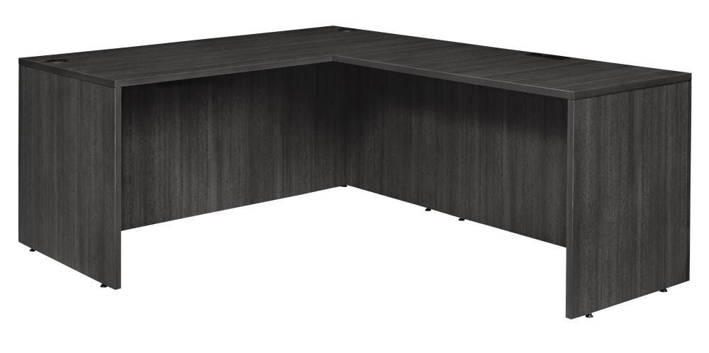 Regency LLDS603047AG Legacy 77-in Gray Modern/Contemporary L-shaped Desk
