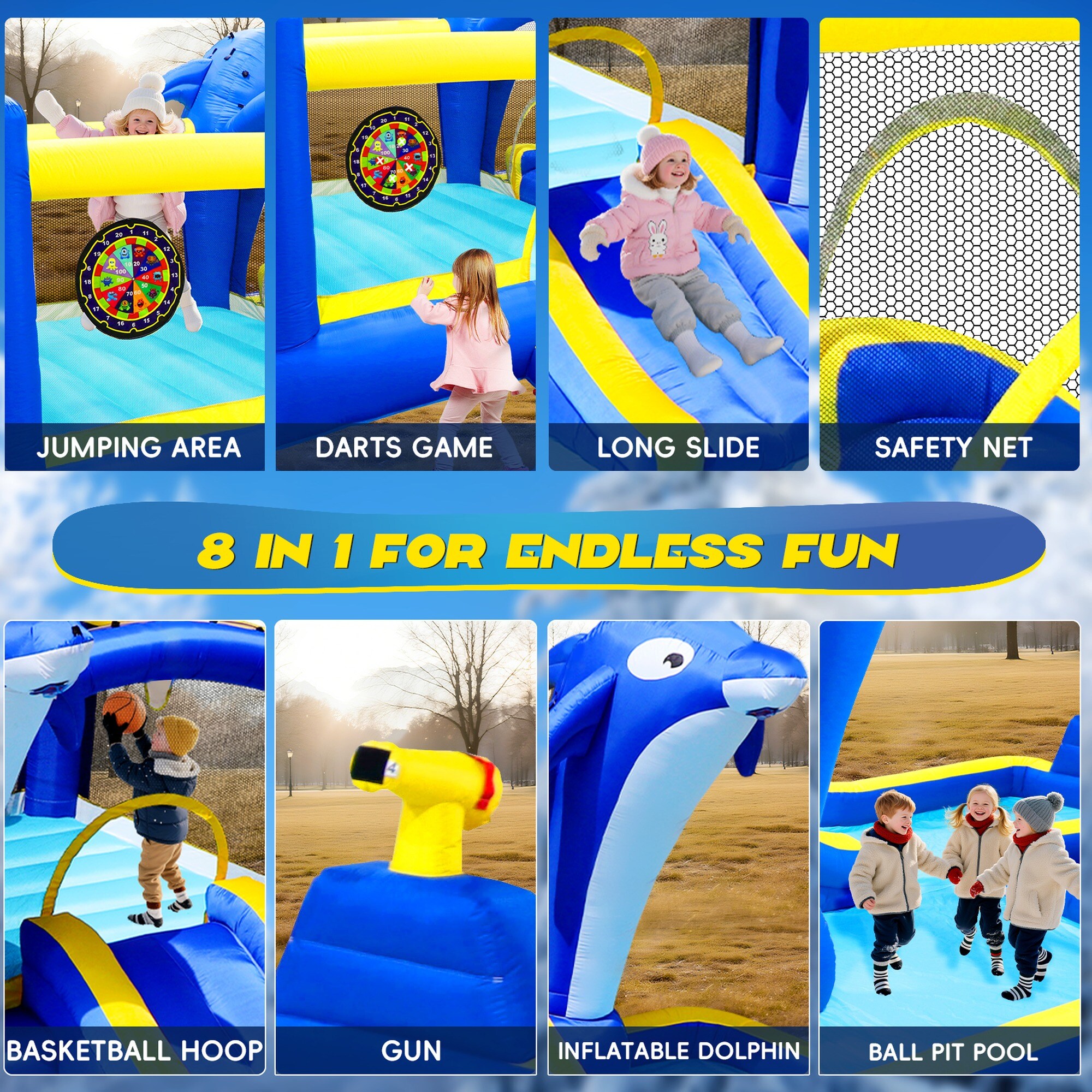 HyperDrop Cart W-W167790002 Bounce-Houses - View #2