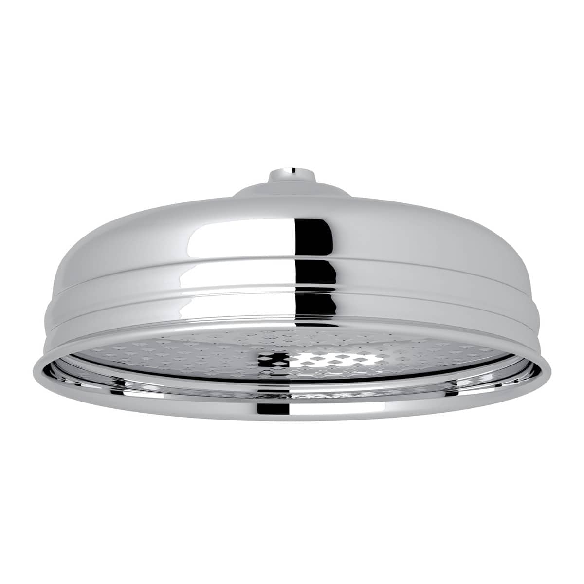 Rohl U.5204APC Perrin and Rowe 12 inch 1.8 GPM Single Function Wall Mount Round Shower Head in Polished Chrome