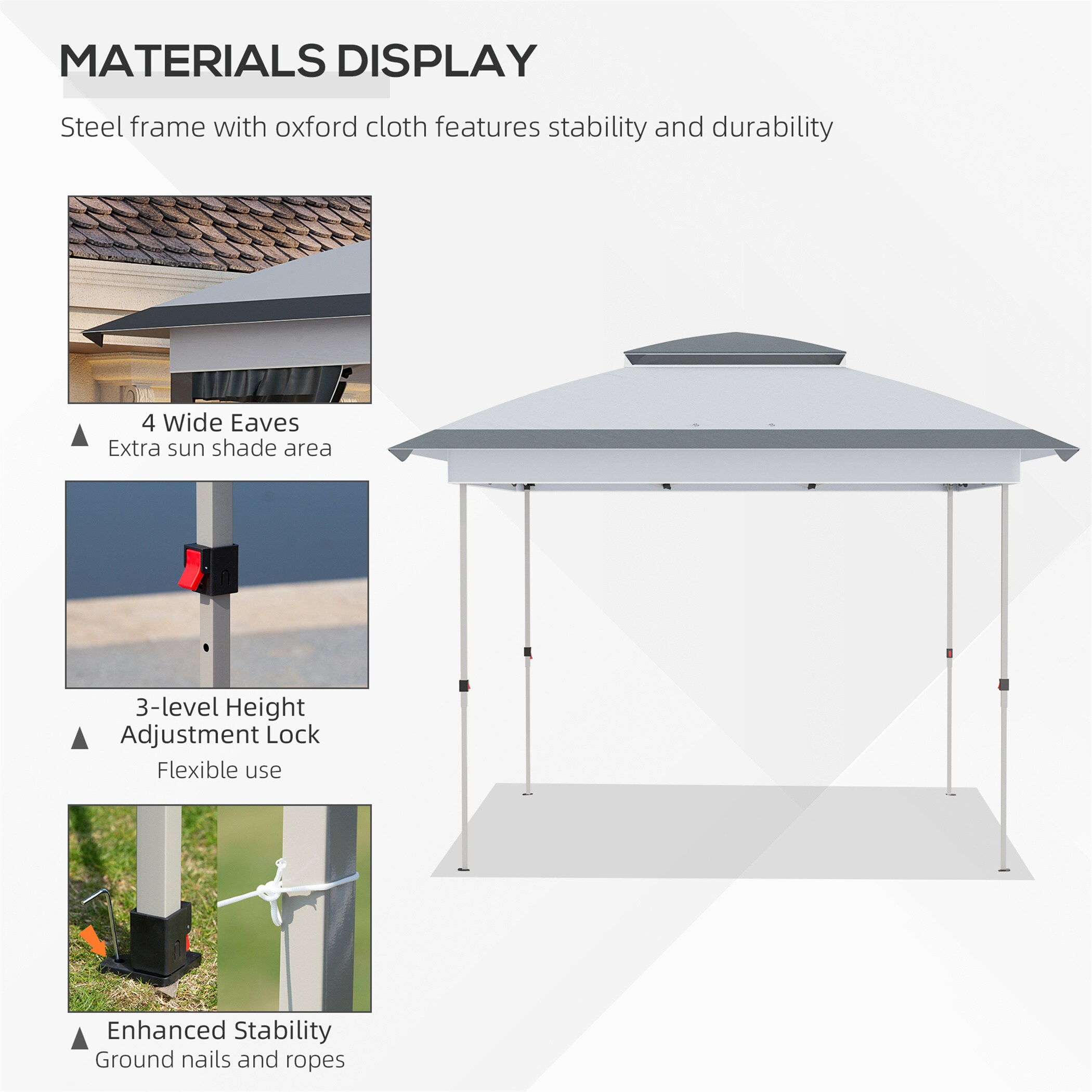 Damerin Z-GA02 Wood-Resin-Gazebos - View #3