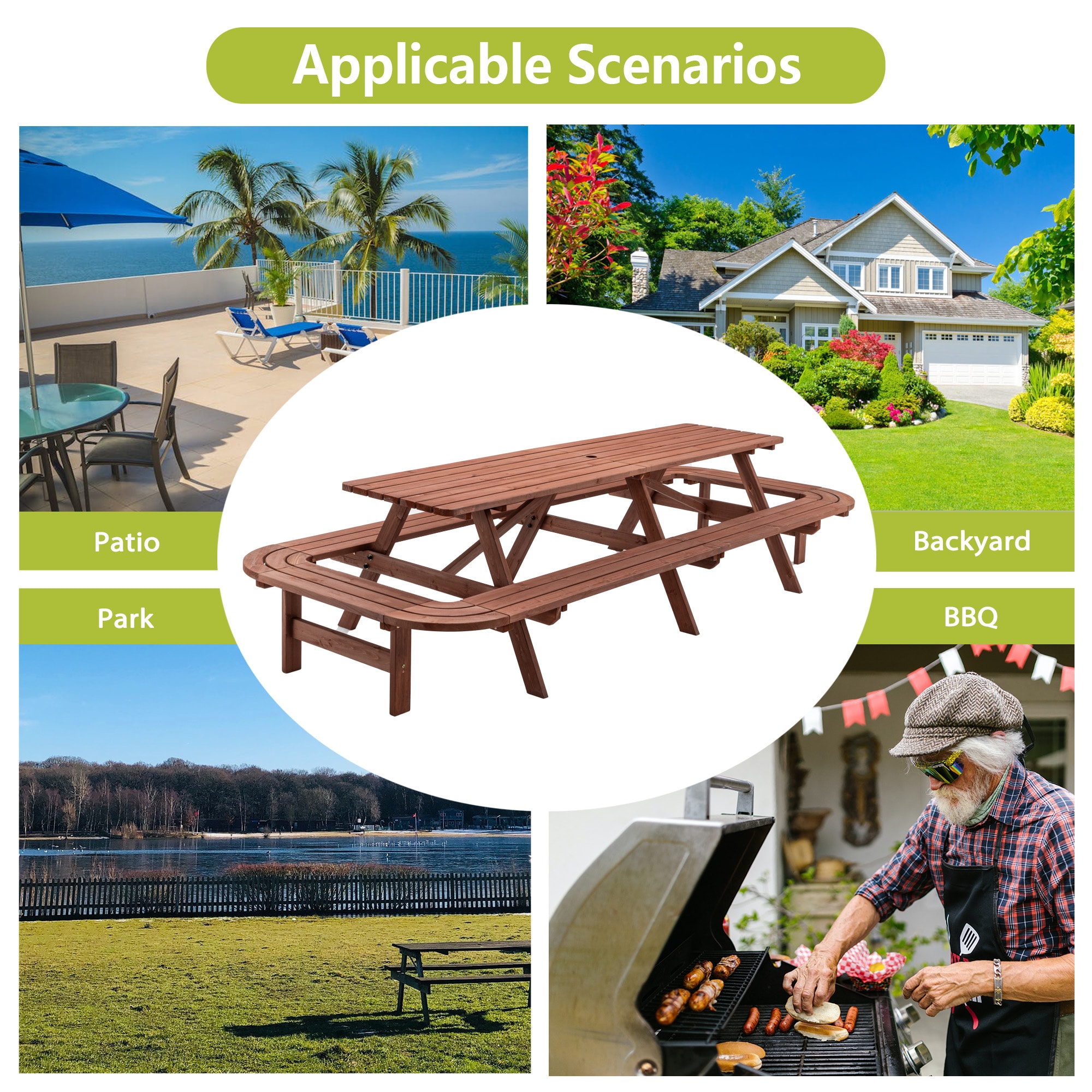 Bybafun YB7500021 Picnic-Tables - View #15