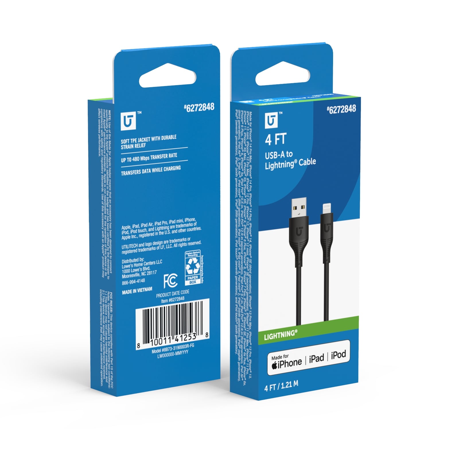 Utilitech 8B73-3190003R-FG Usb-Cable - View #6