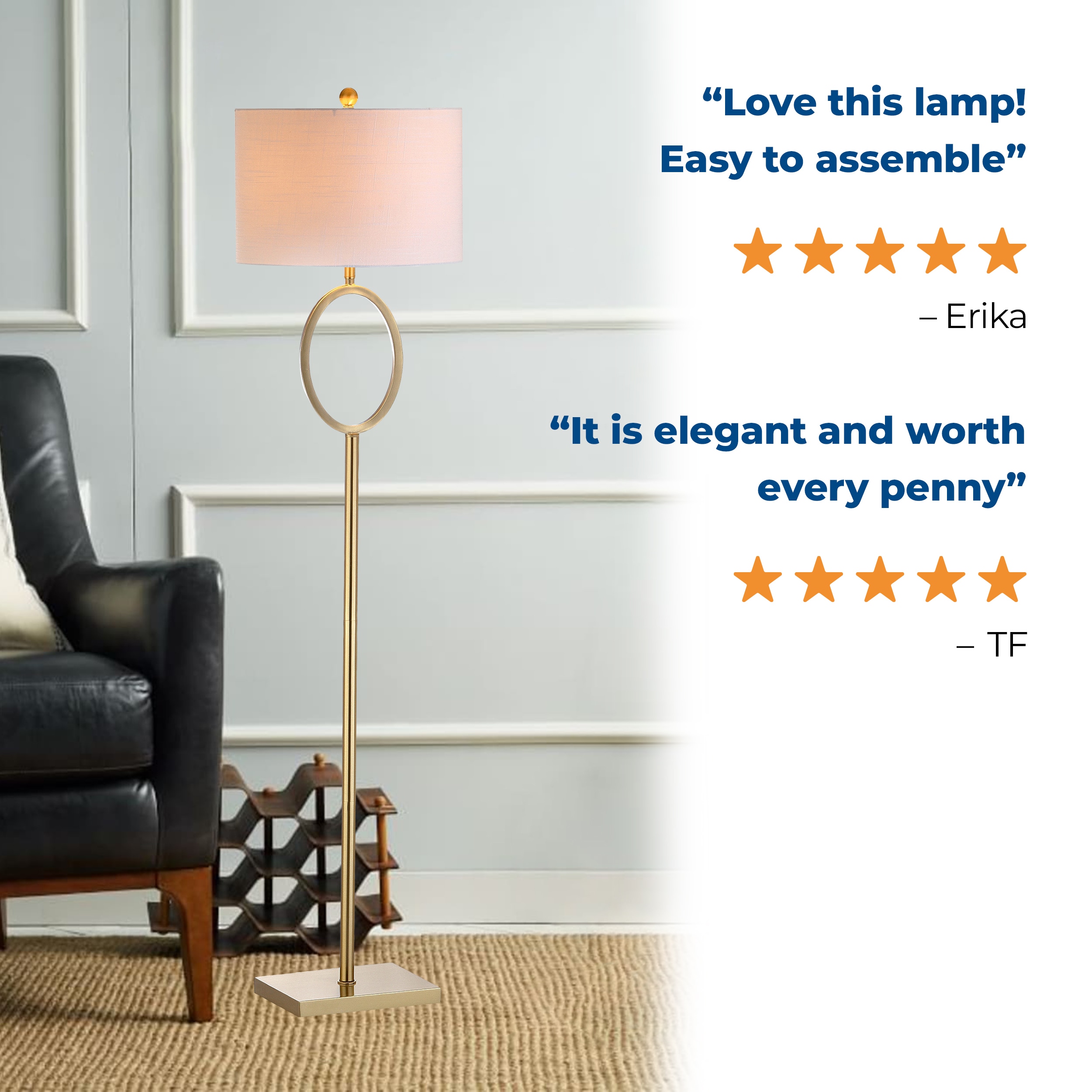 JONATHAN  Y JYL1089A floorlamps - View #8