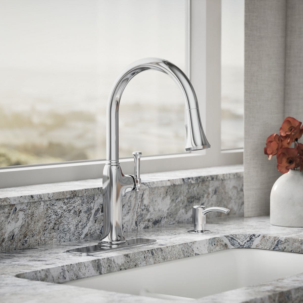 KOHLER R33393-SD-CP Kitchen-Faucets - View #2