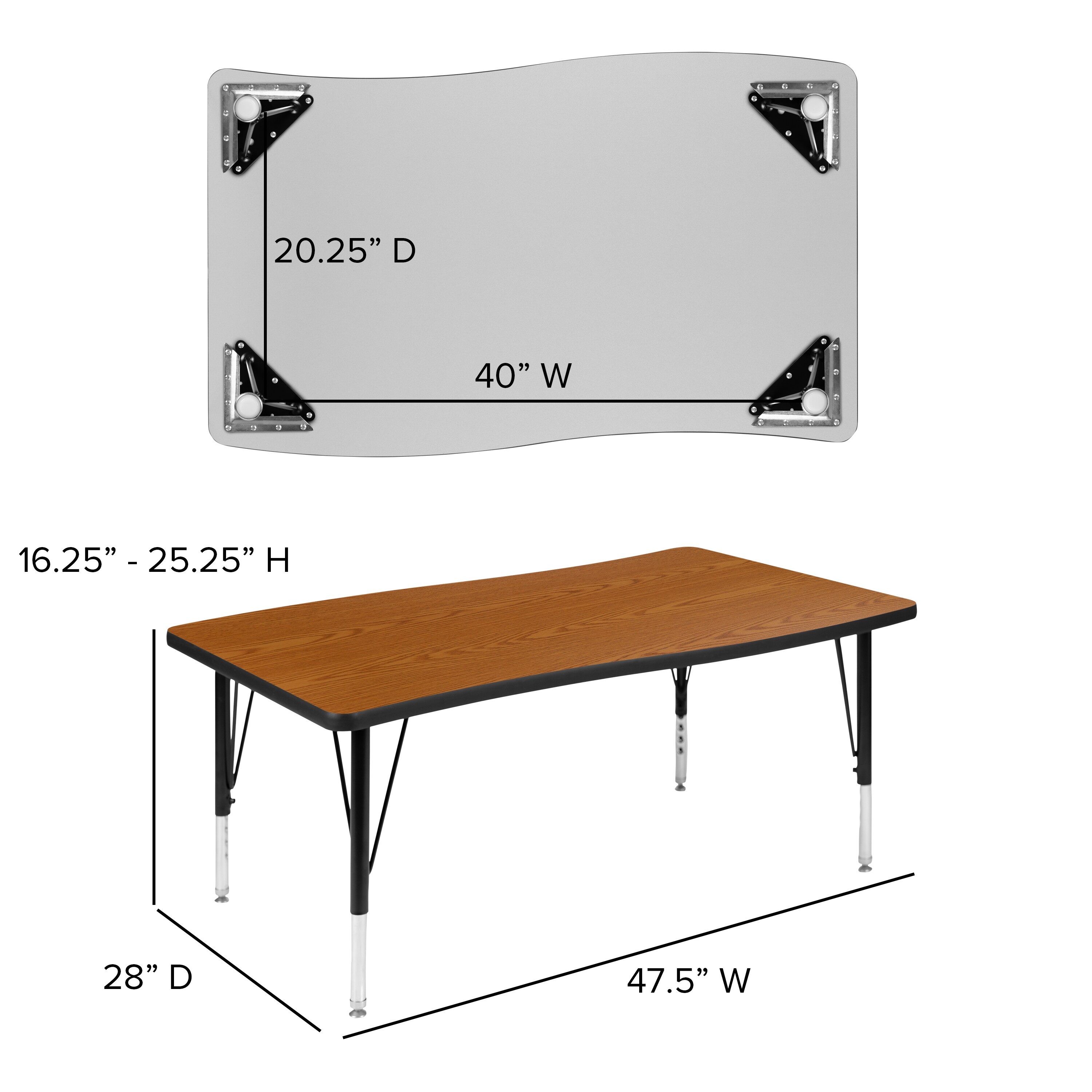 Flash Furniture 889142515173 Kids-Play-Tables - View #5
